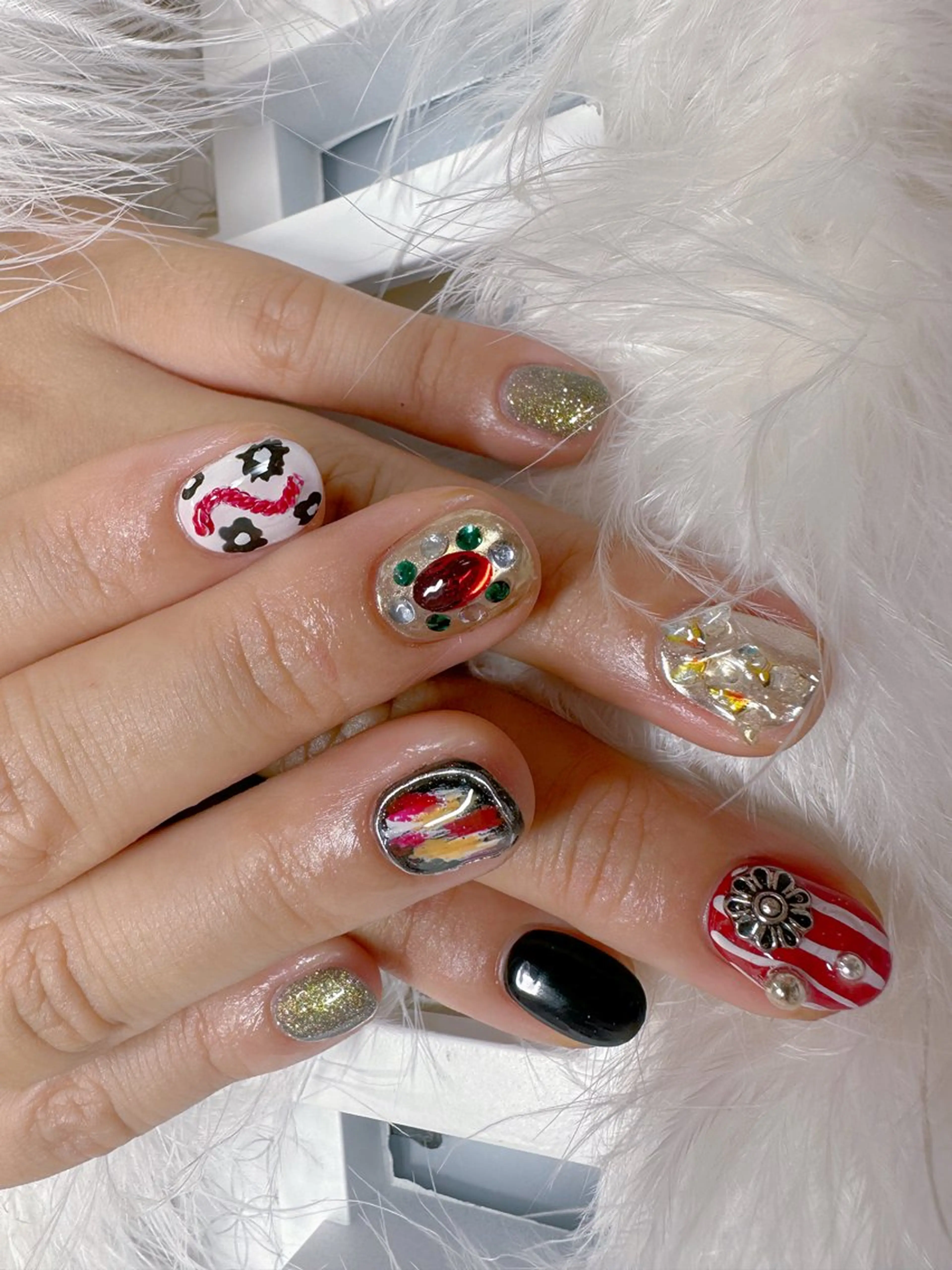 ネイル JOJO ネイル あかねのネイルデザイン