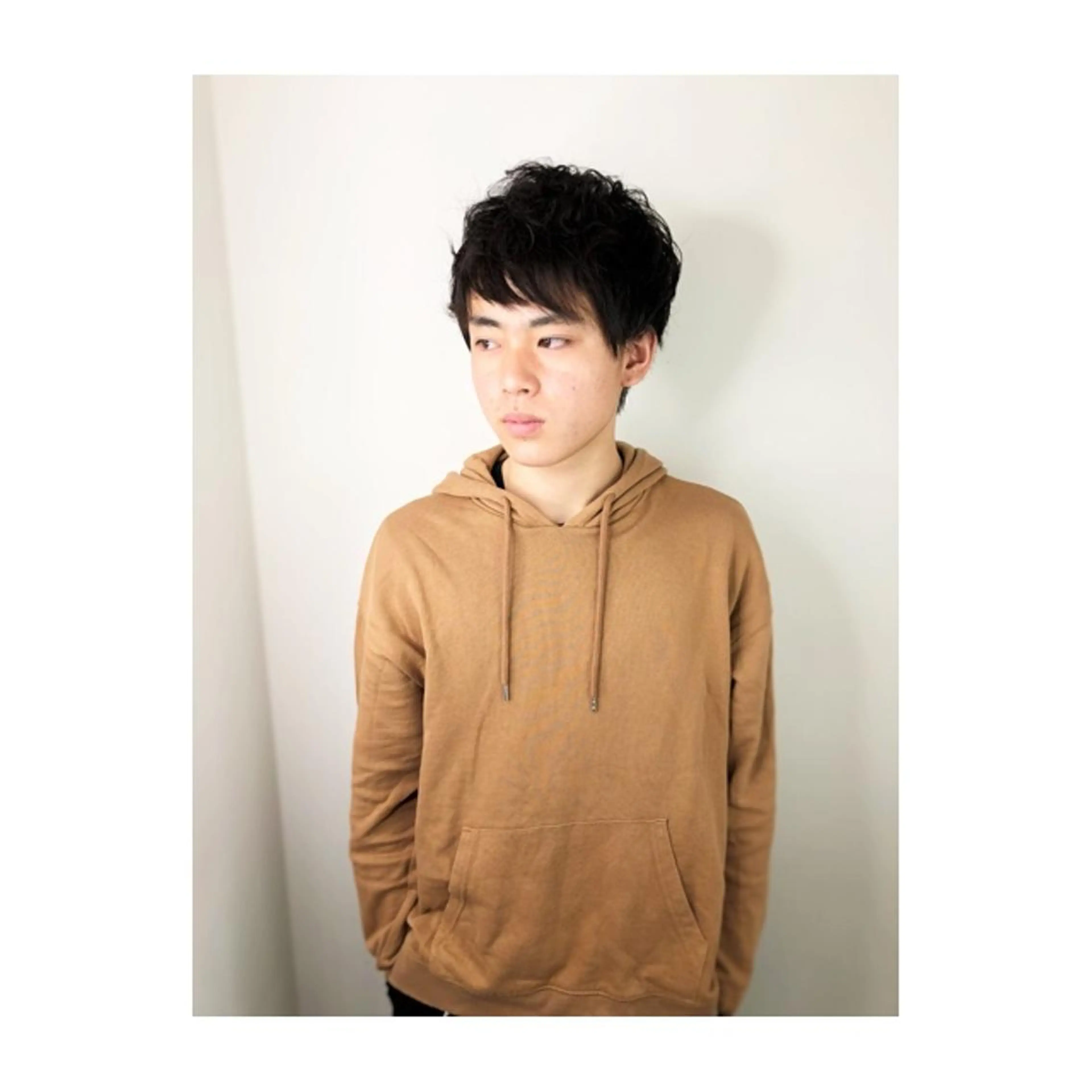メンズ メンズパーマ ショートが得意✂️ 藤城建太のヘアスタイル