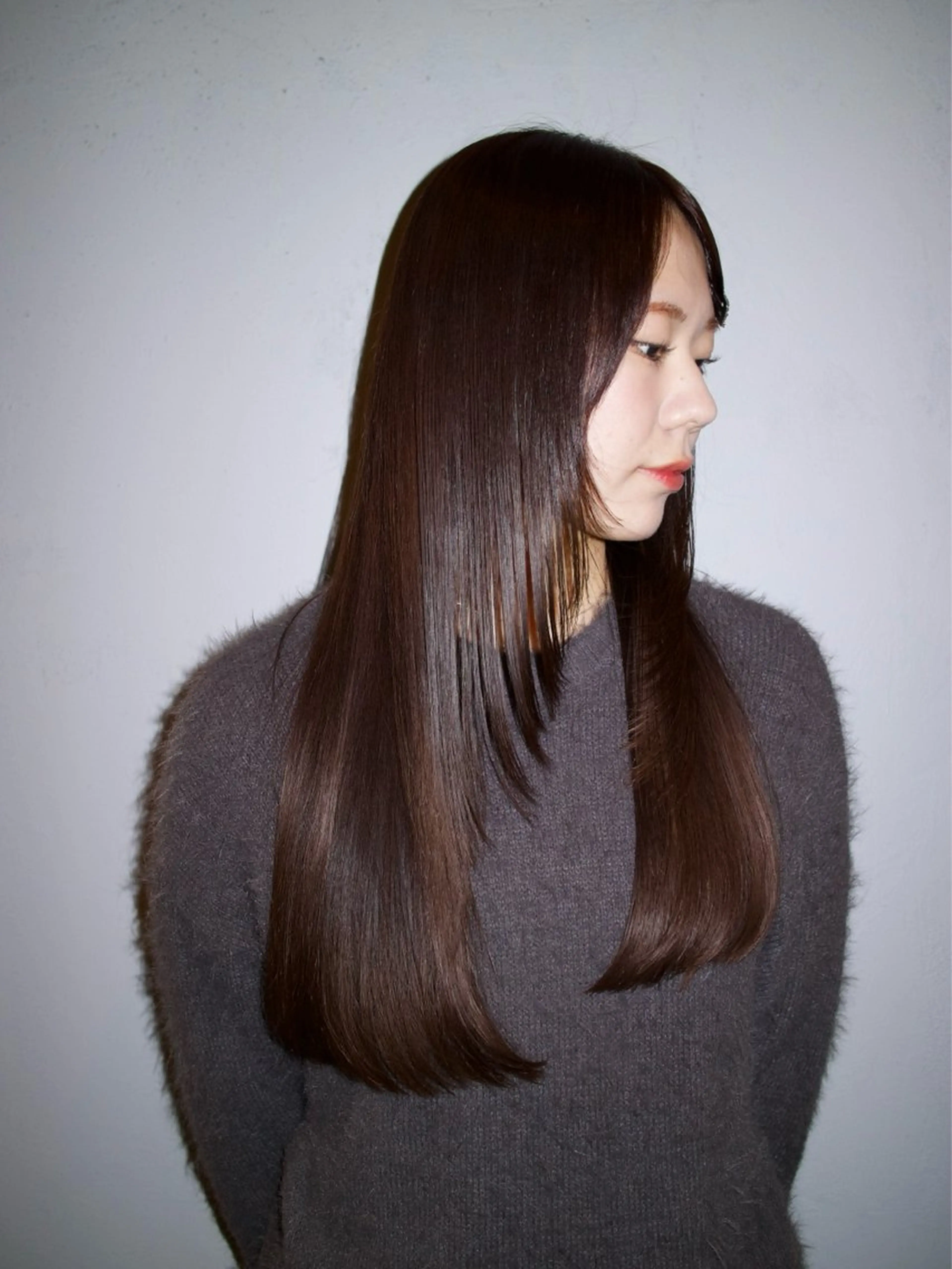 ロング カラー ヘアアレンジ 透明感カラー イルミナカラー トリートメント ヘアカラー トリートメント ᵐⁱᵏⁱᵏᵒ /暖色･透明感カラーのヘアスタイル