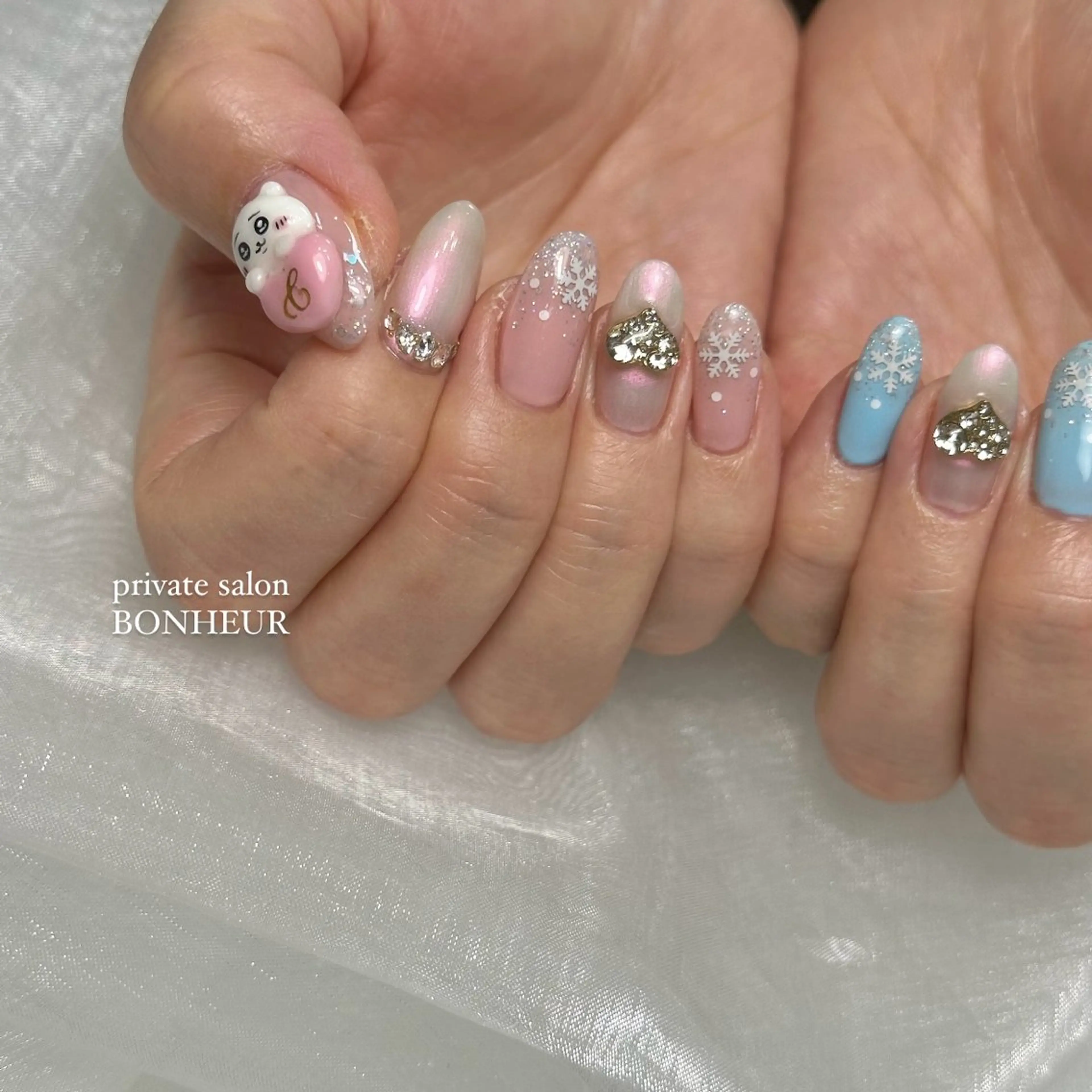 ネイル ハンドネイル BONHEUR Annaのネイルデザイン