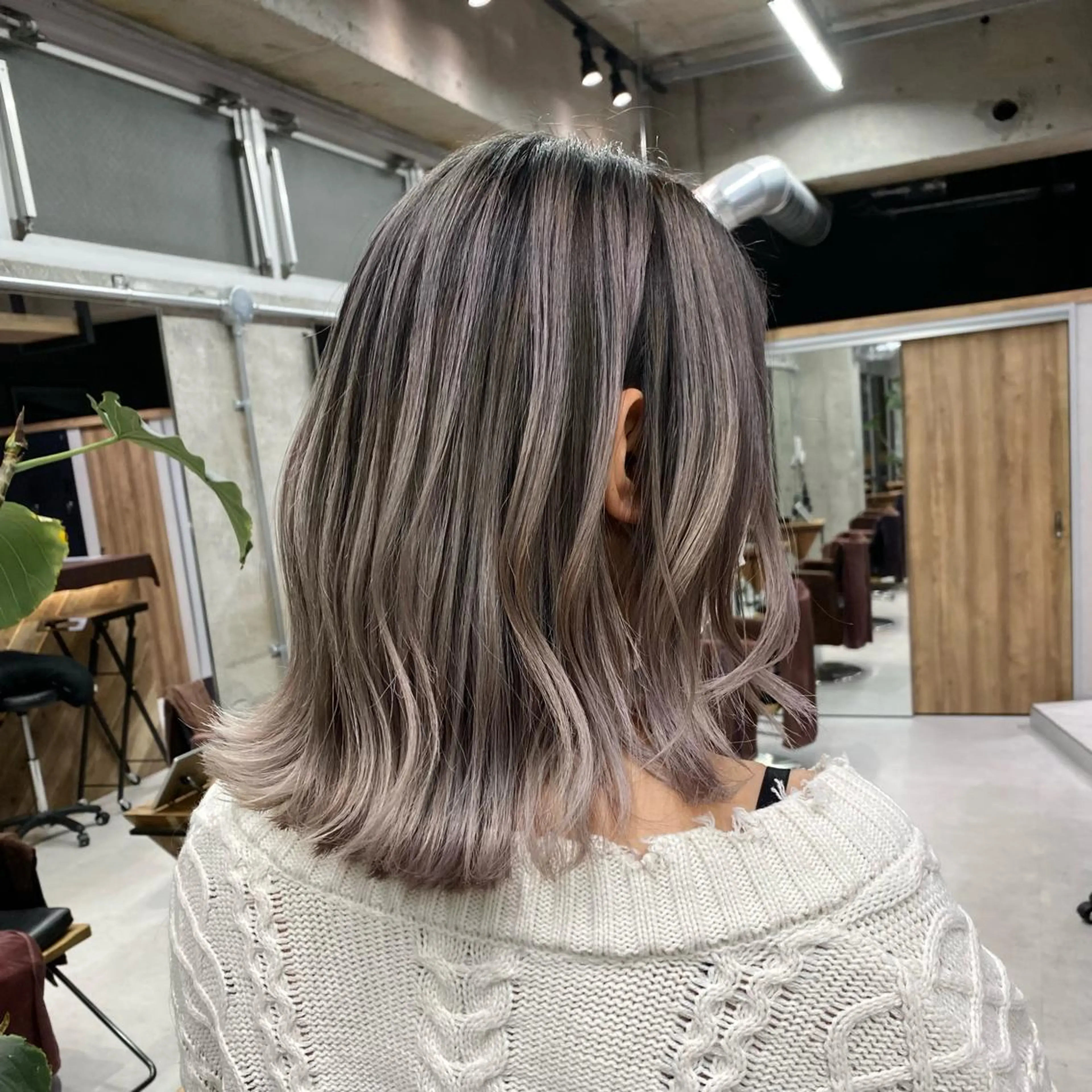 ミディアム カラー バレイヤージュ デザインカラー ハイライトカラー ハイライト レイヤーカット ヘアカラー 🌈透明感カラー ✨松田龍也🌈のヘアスタイル