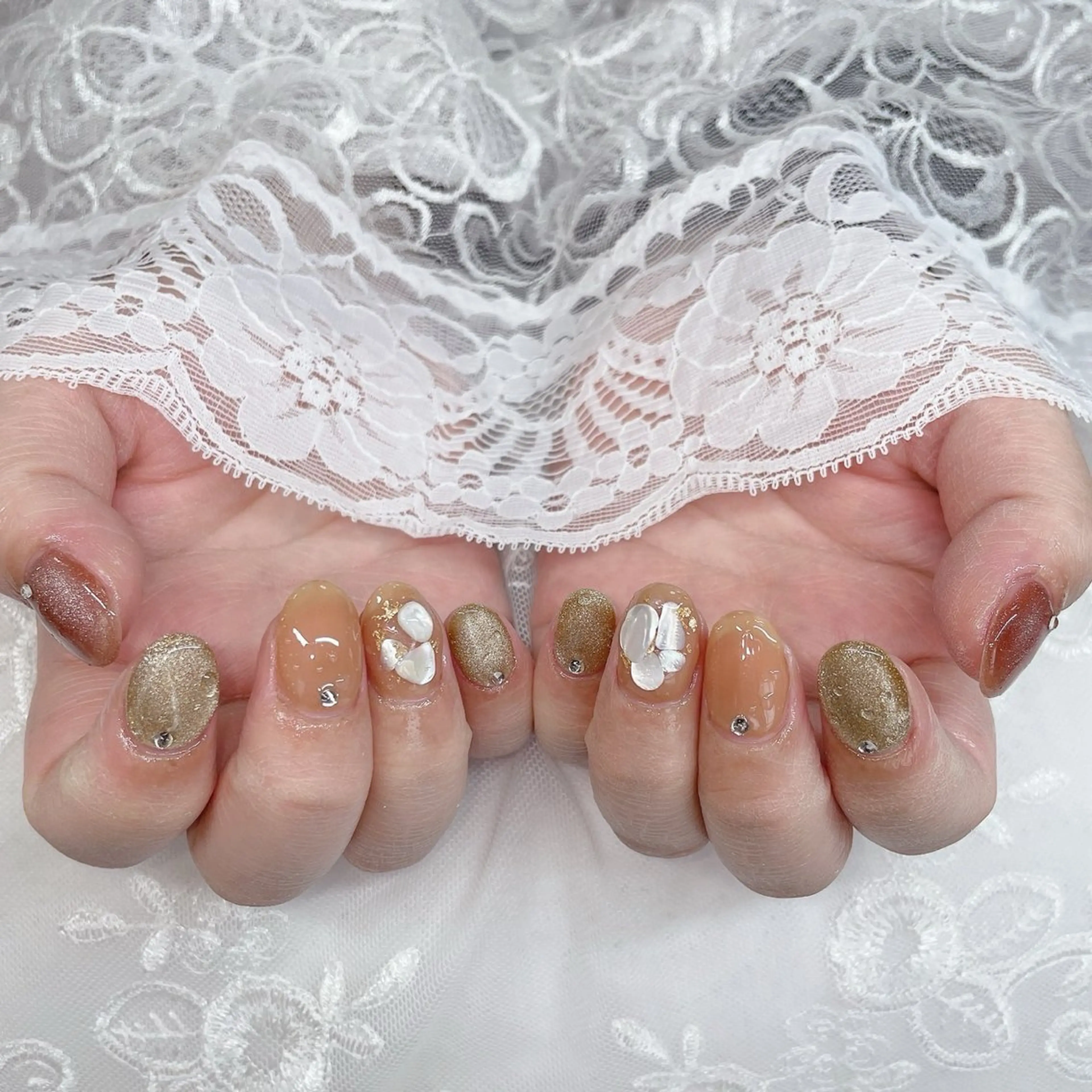 ネイル ハンドネイル ハンドケア 💜MIYA nail川崎店のネイルデザイン
