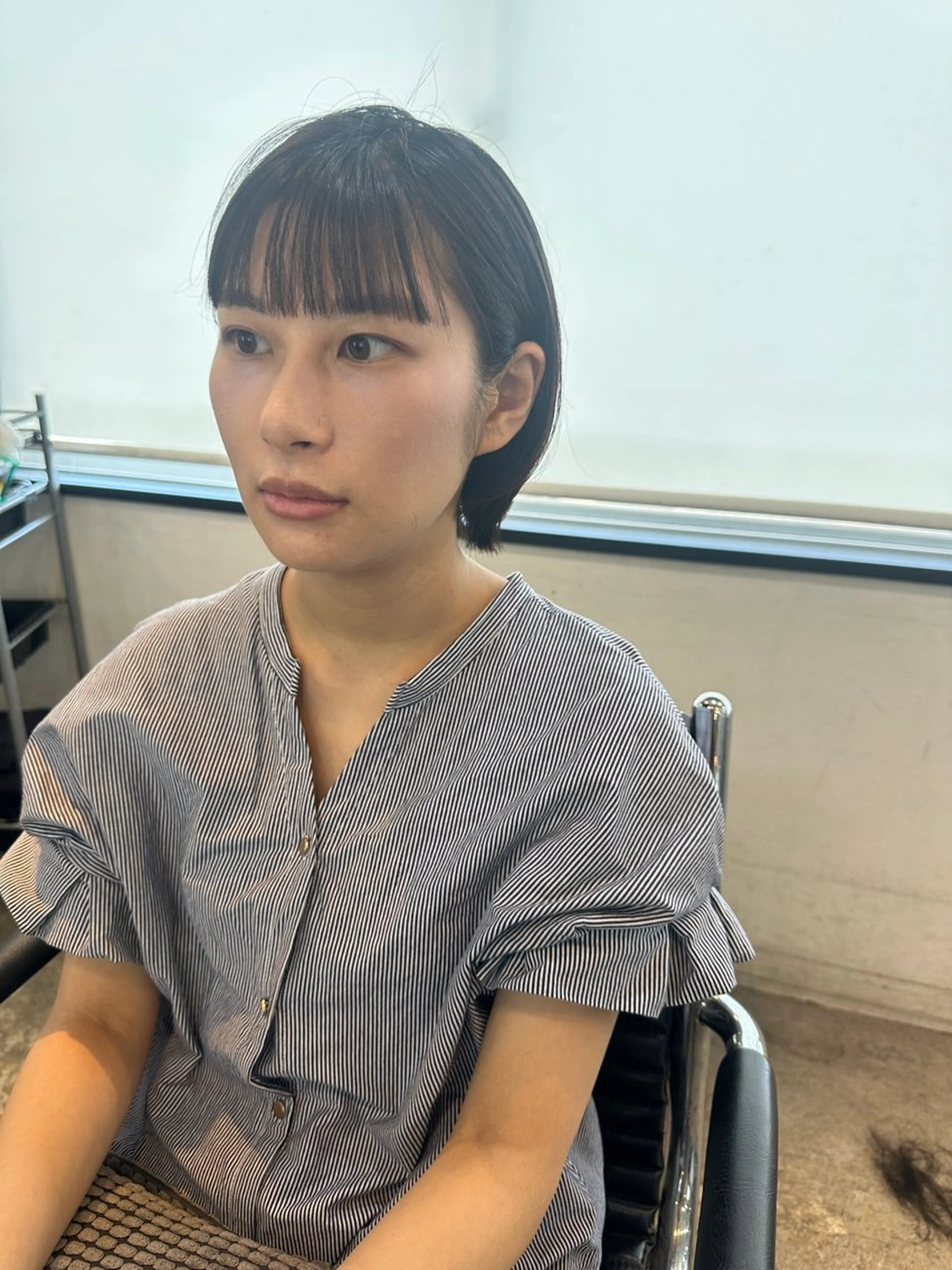 ショート カラー ヘアアレンジ ショートレイヤー レイヤーカット ショートヘア カット トリートメント stylist/蛯谷 珠里のヘアスタイル