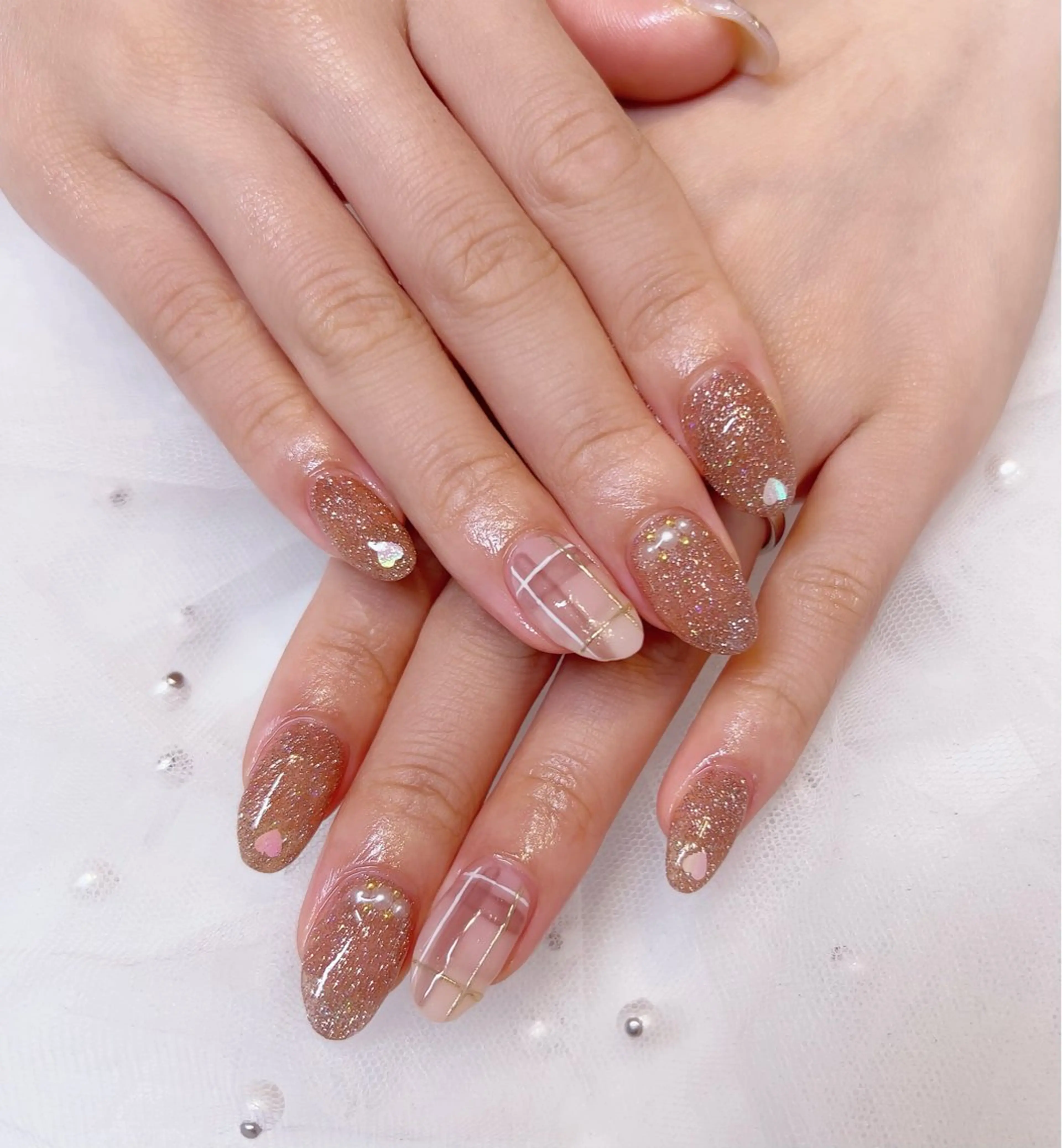 ネイル ハンドネイル nail salon pearのネイルデザイン