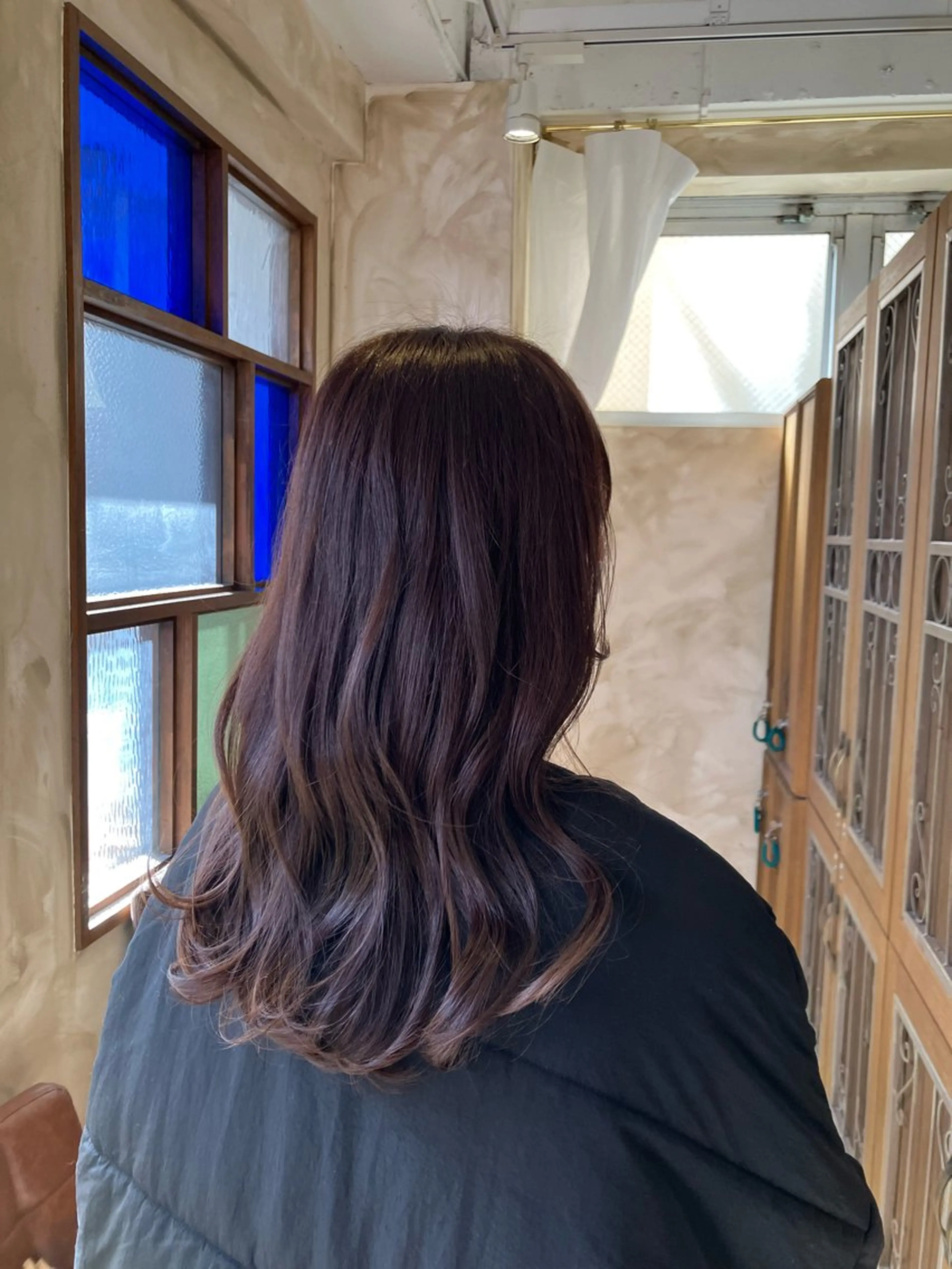 ロング カラー カット ヘアカラー トリートメント ニュアンスカラー／ メンズ🌙久住綾香のヘアスタイル