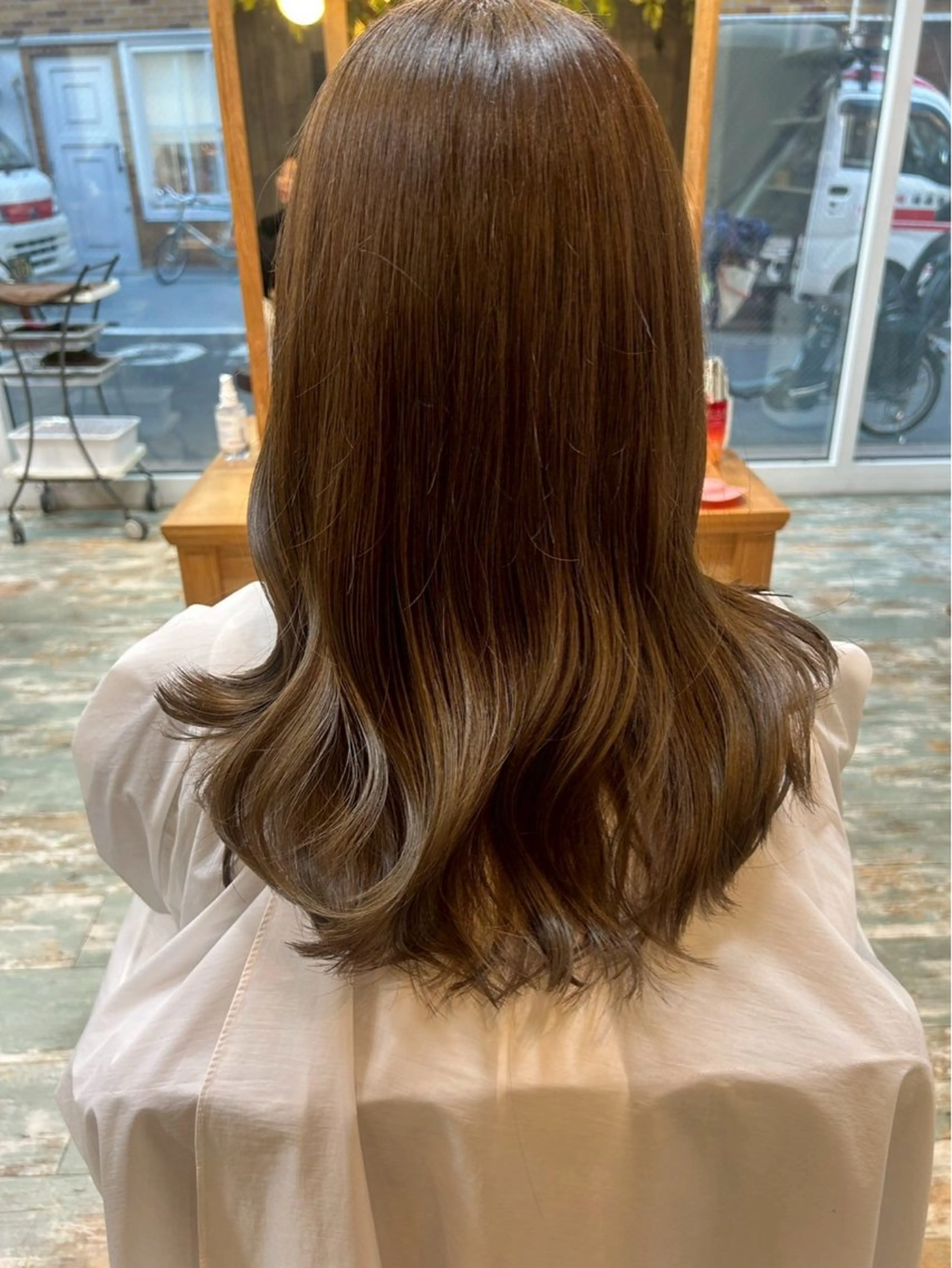 カラー 🌳武田藍花🕊️ 髪質改善 縮毛矯正のヘアスタイル
