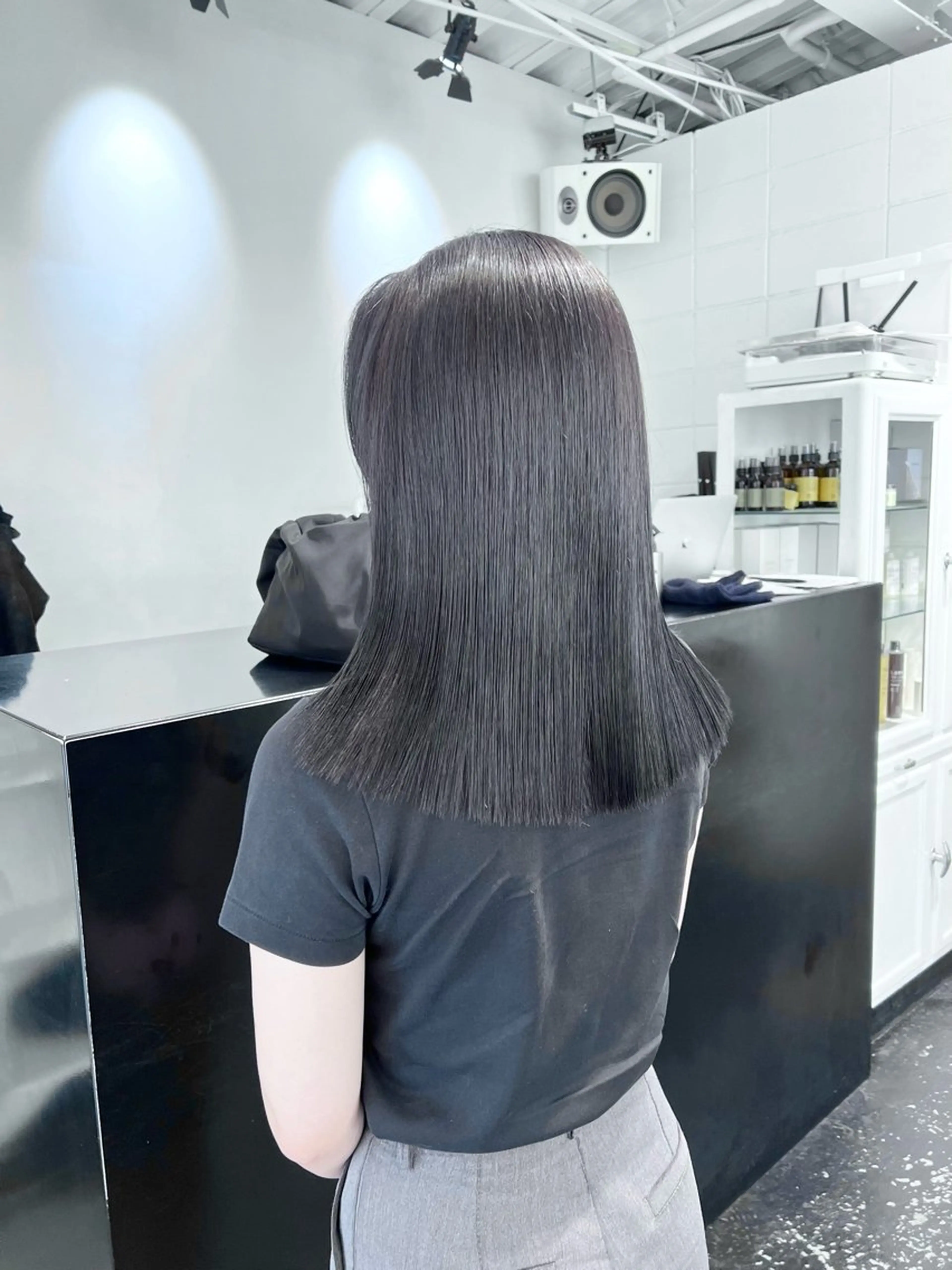 ミディアム カラー カット HARU//原宿🤍 リピート率NO.1のヘアスタイル