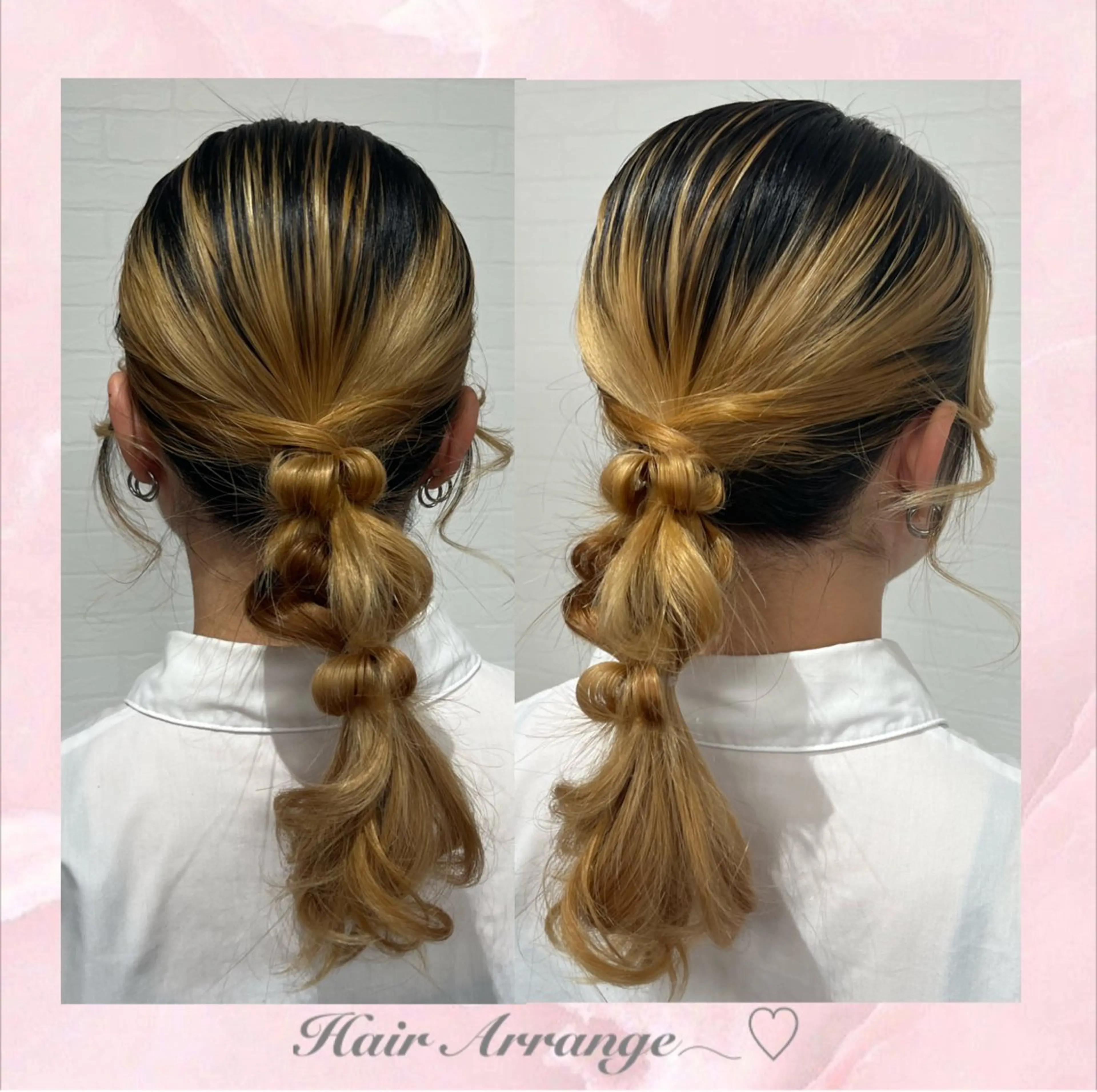ロング ヘアアレンジ ヘアセット 推し活美容師 🩵 Hayashiのヘアスタイル