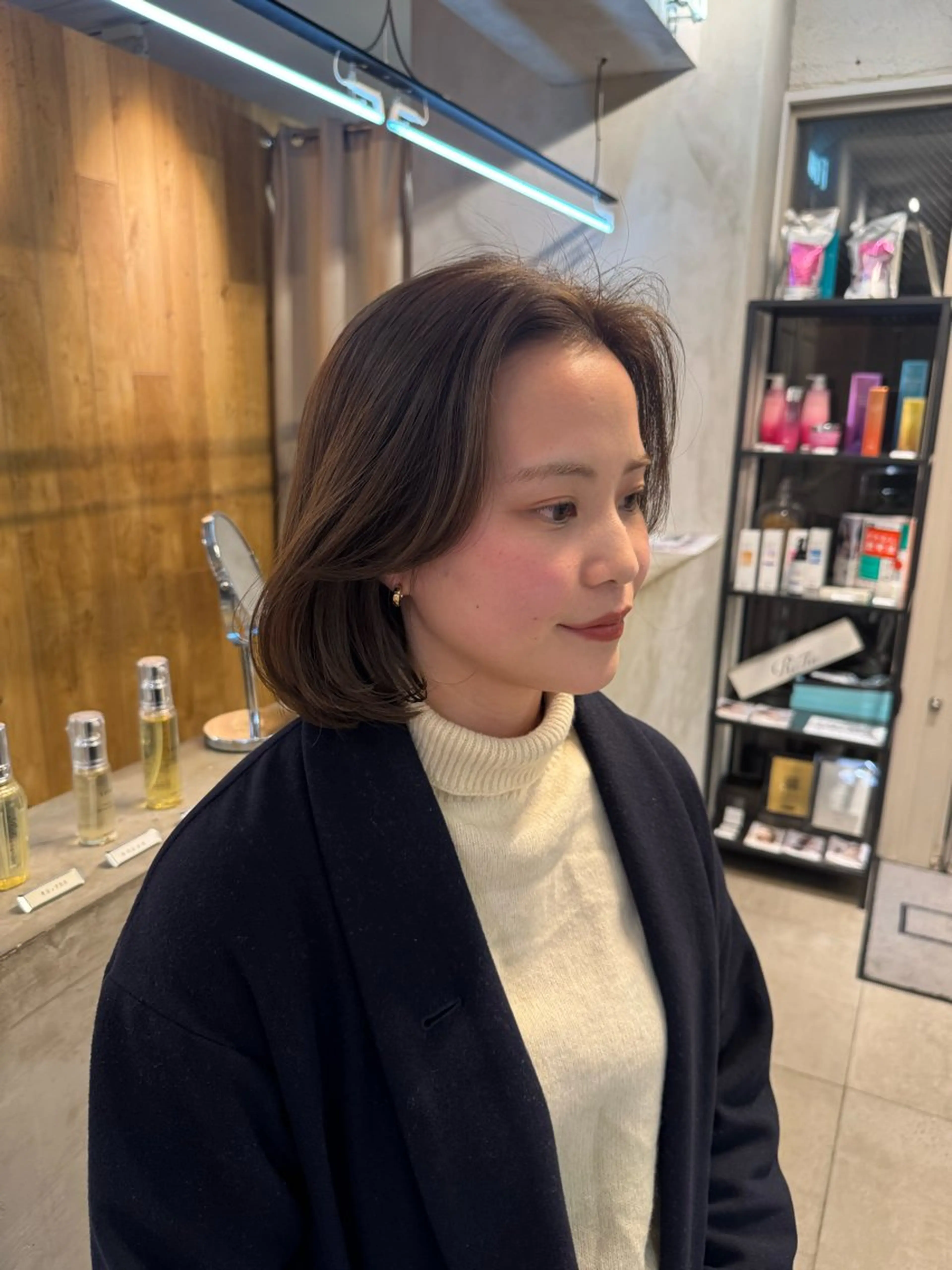 ショート カラー ベージュカラー ヘーゼル Lomalia 🤍🫧/makoのヘアスタイル