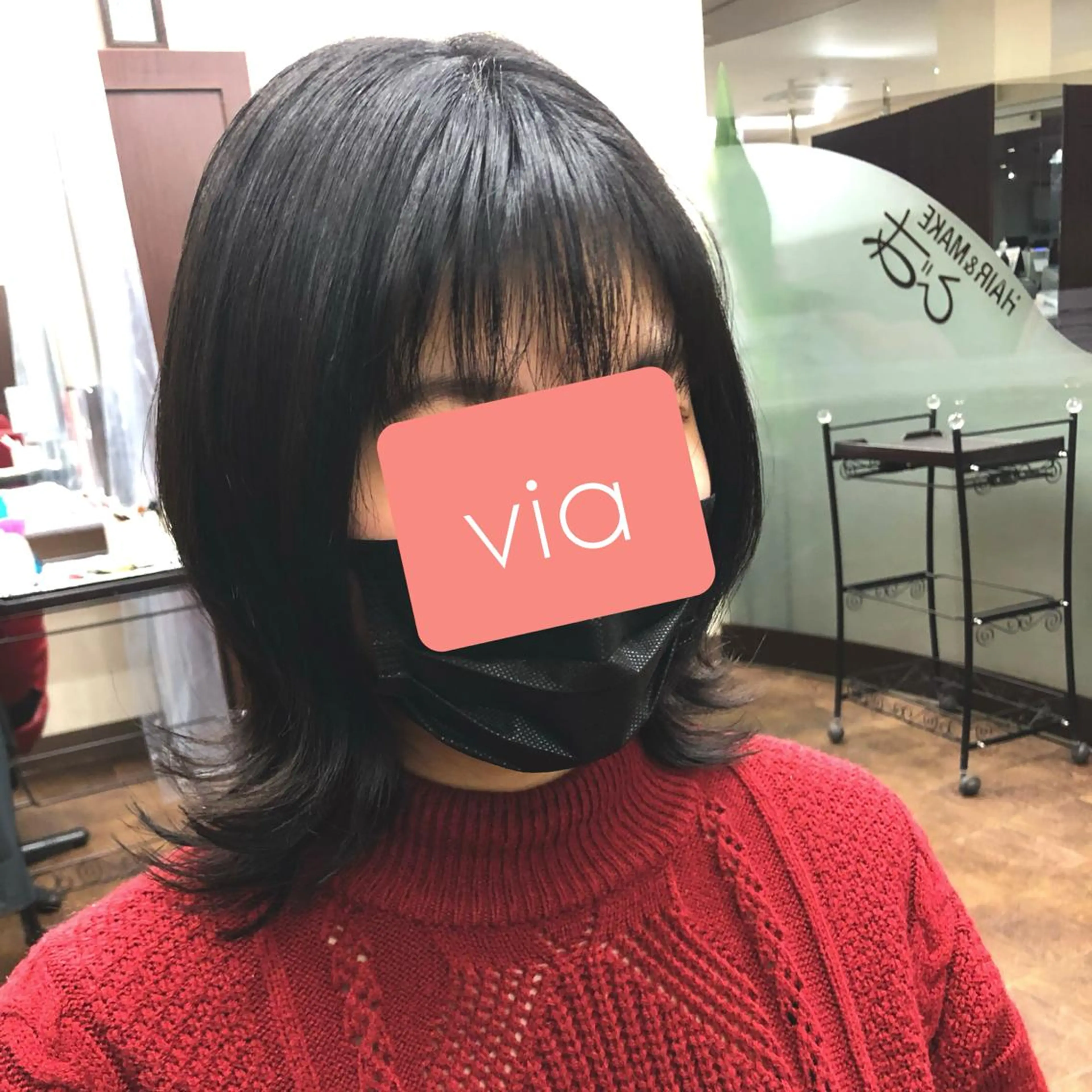 セミロング レイヤーカット 外ハネヘア 似合わせ＆予防美容 宮原   知花💐のその他イメージ