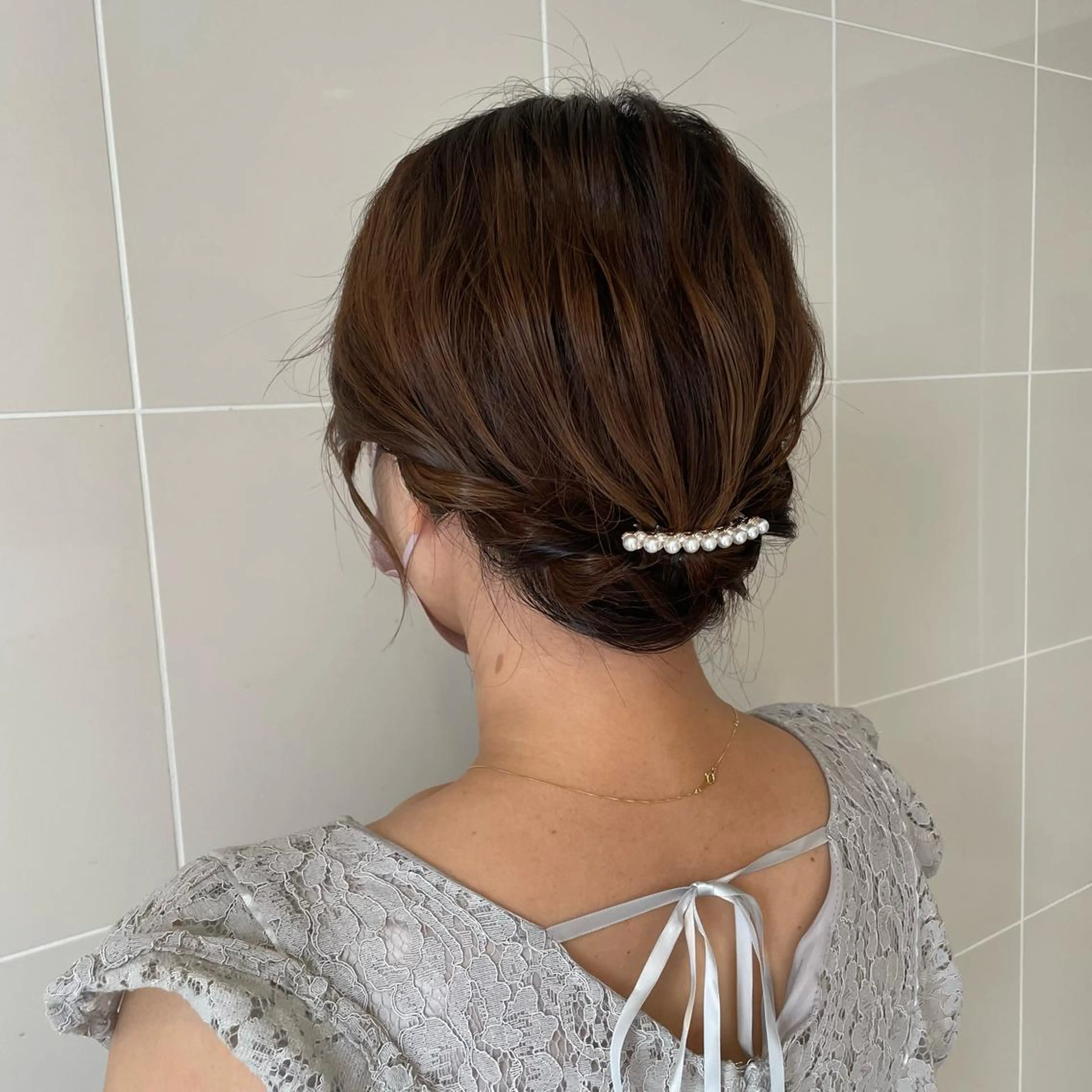ショート ヘアアレンジ ショートヘア ヘアセット T Ayaのヘアスタイル
