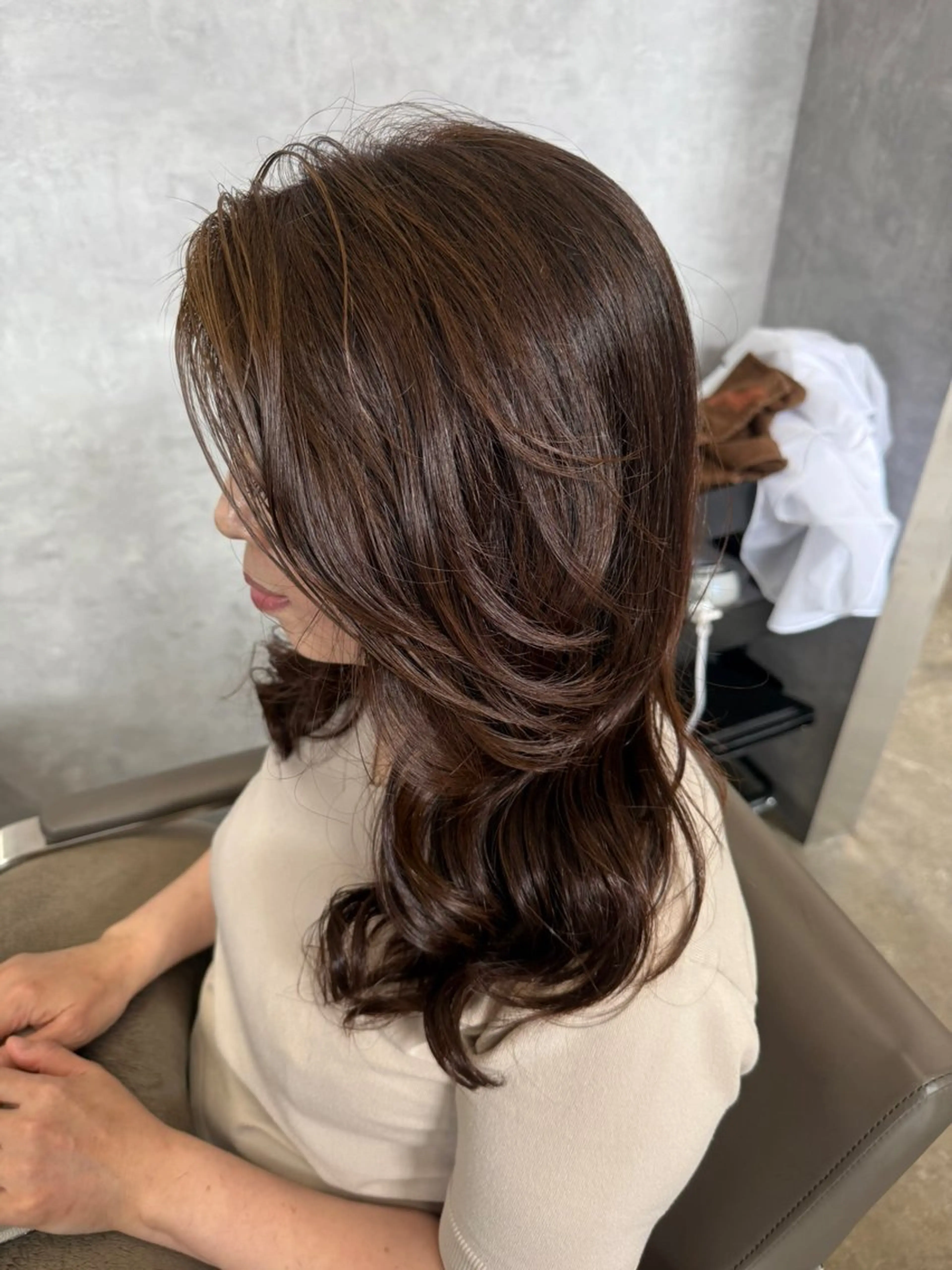 ロング パーマ newi宮崎店 ゆきのヘアスタイル