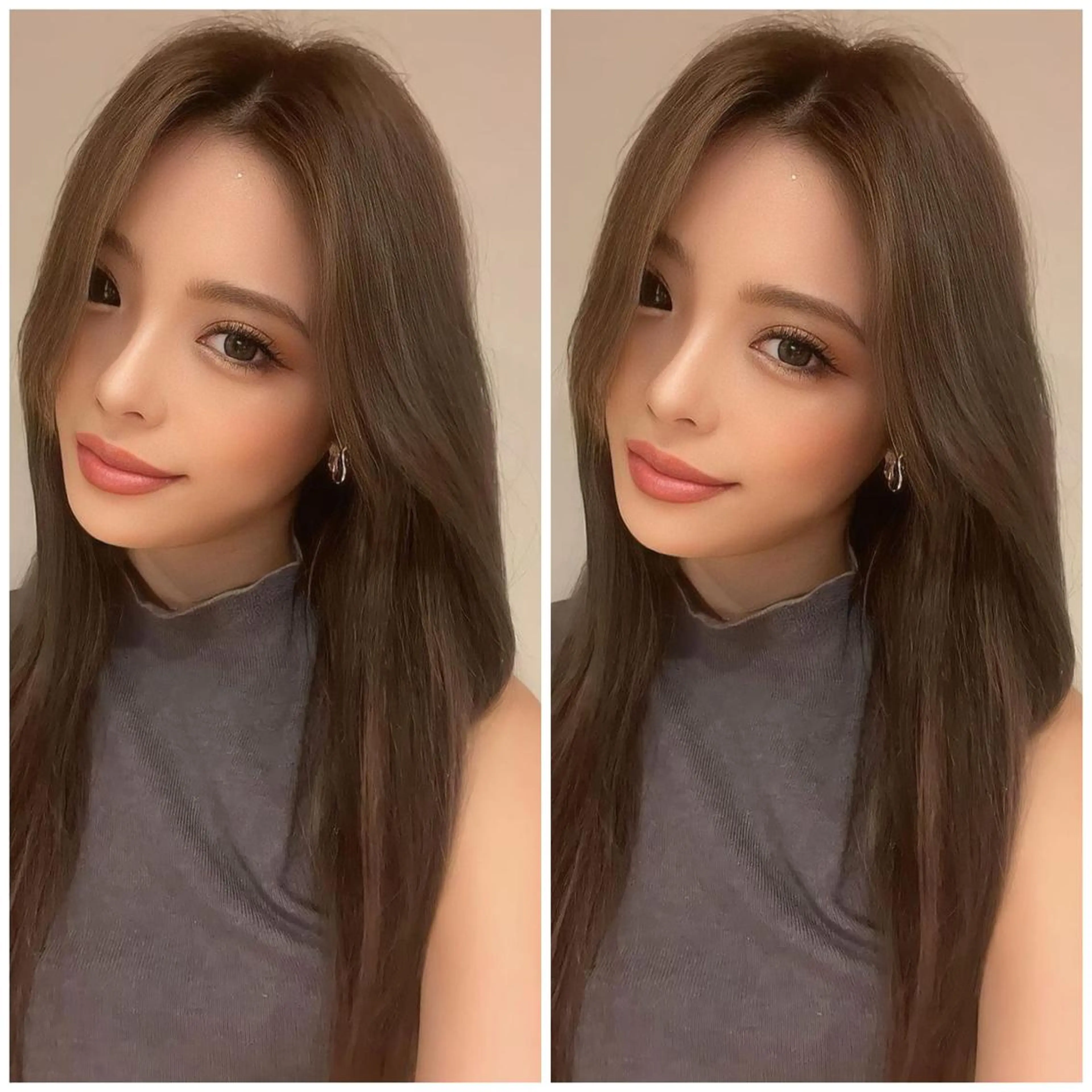 ロング エクステ カット ヘアカラー エクステ 🦋プルエクステ ARISA🦋のヘアスタイル