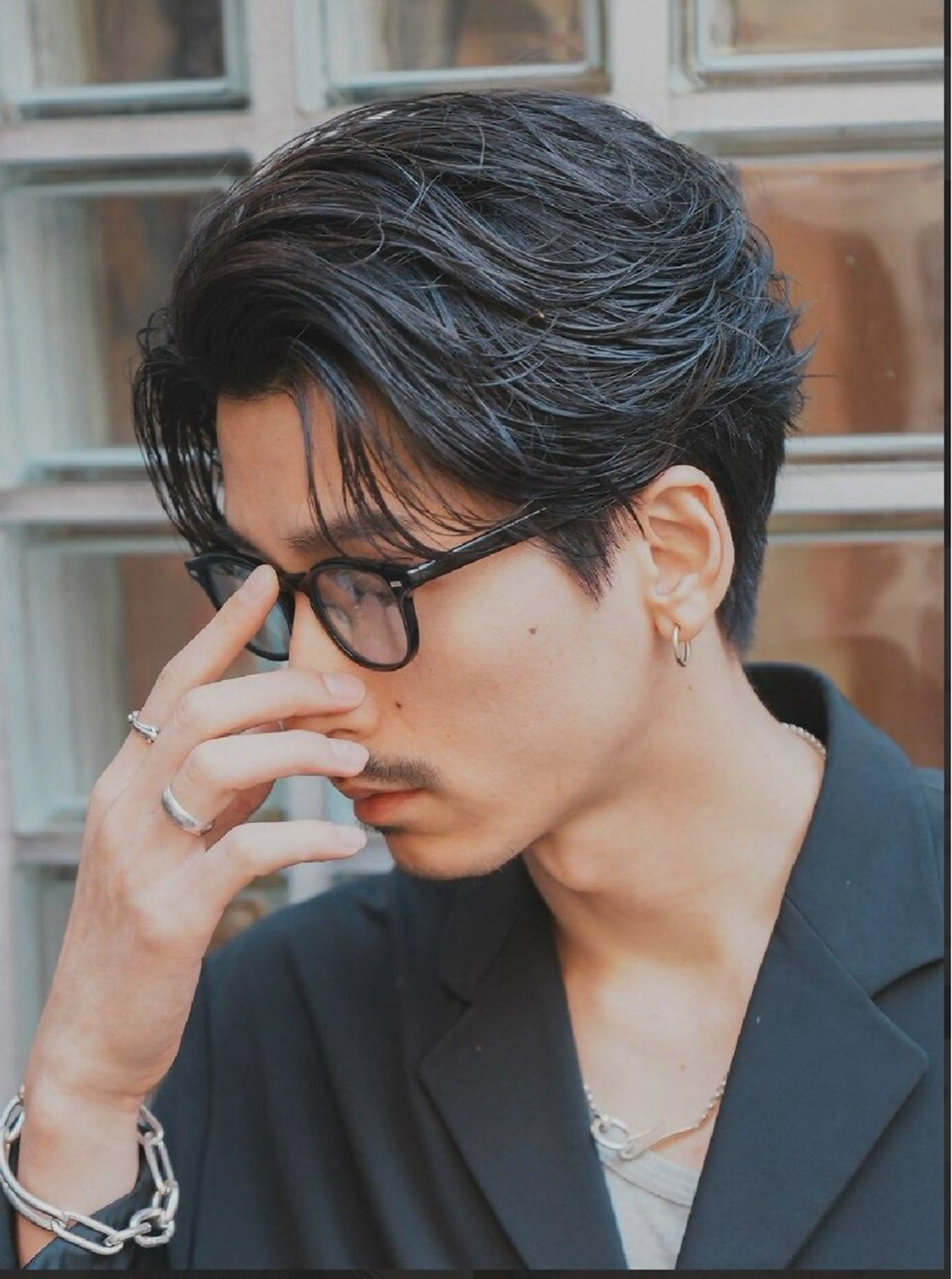 メンズ カット パーマ fifth渋谷所属・fifth春山 凜乃介のヘアスタイル