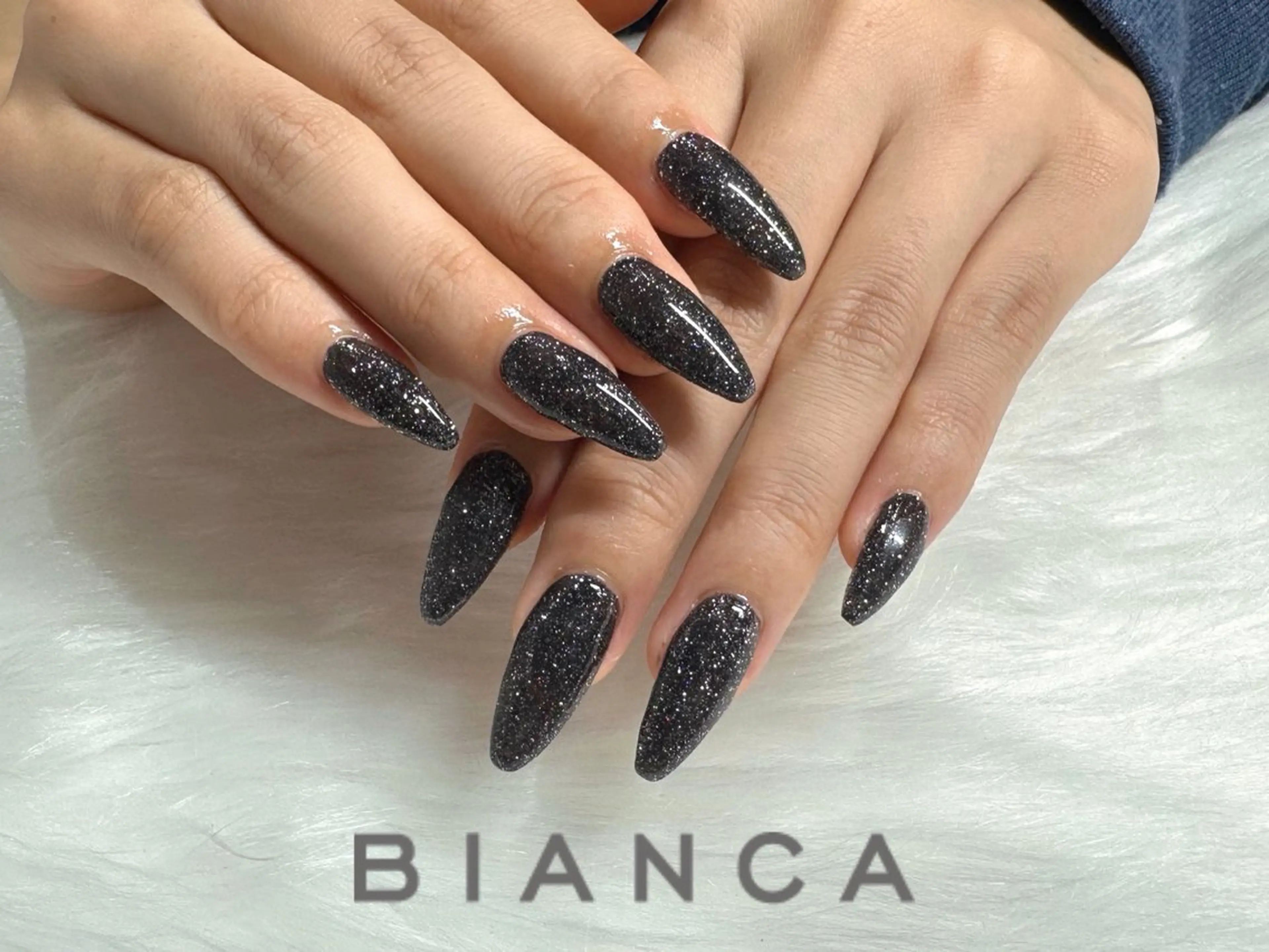 ネイル フラッシュネイル ワンカラーネイル Bianca 🩵 Ayakoのネイルデザイン