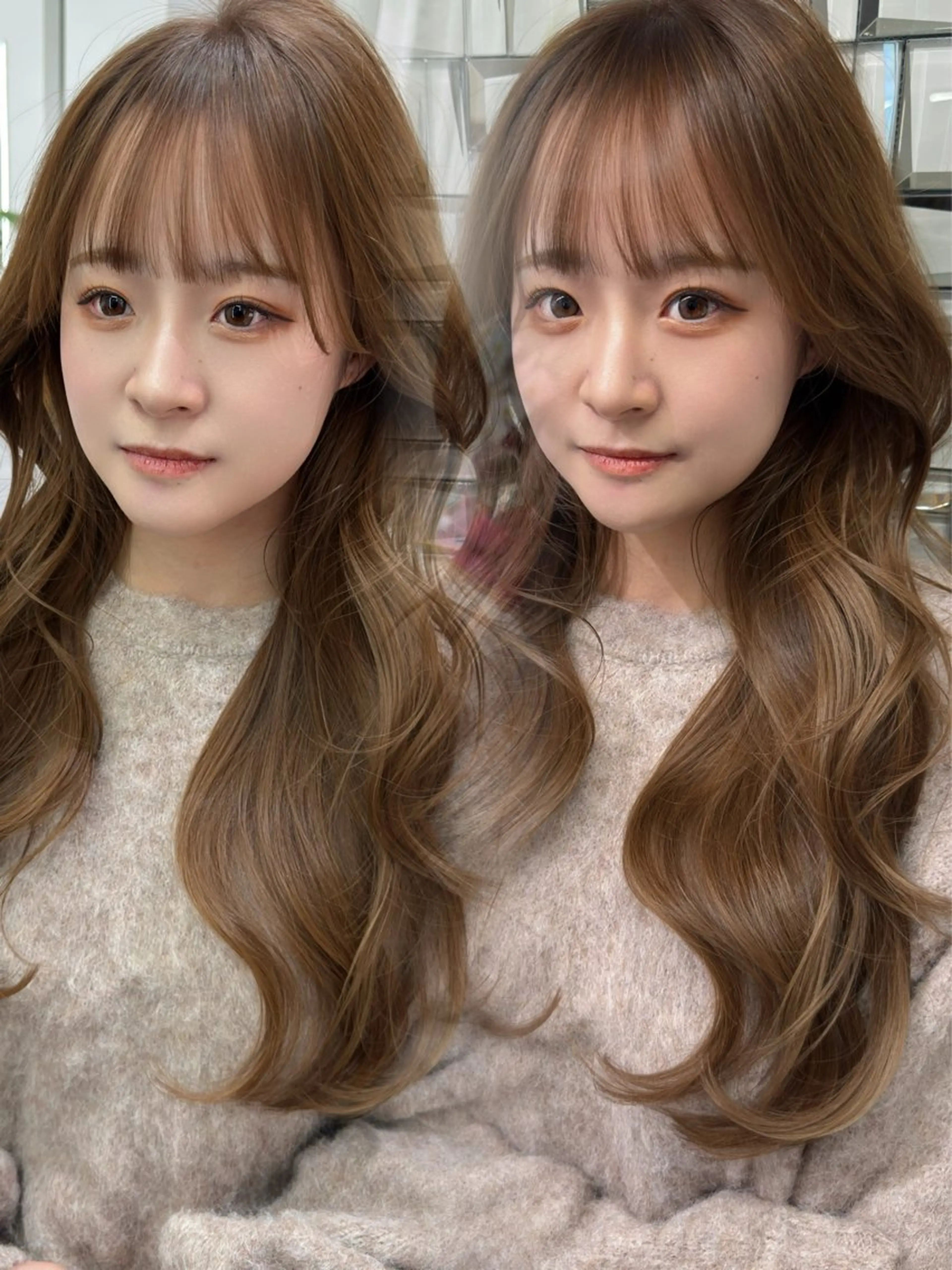 ロング カラー パーマ WENEED Nagoya所属・ko kiのヘアスタイル