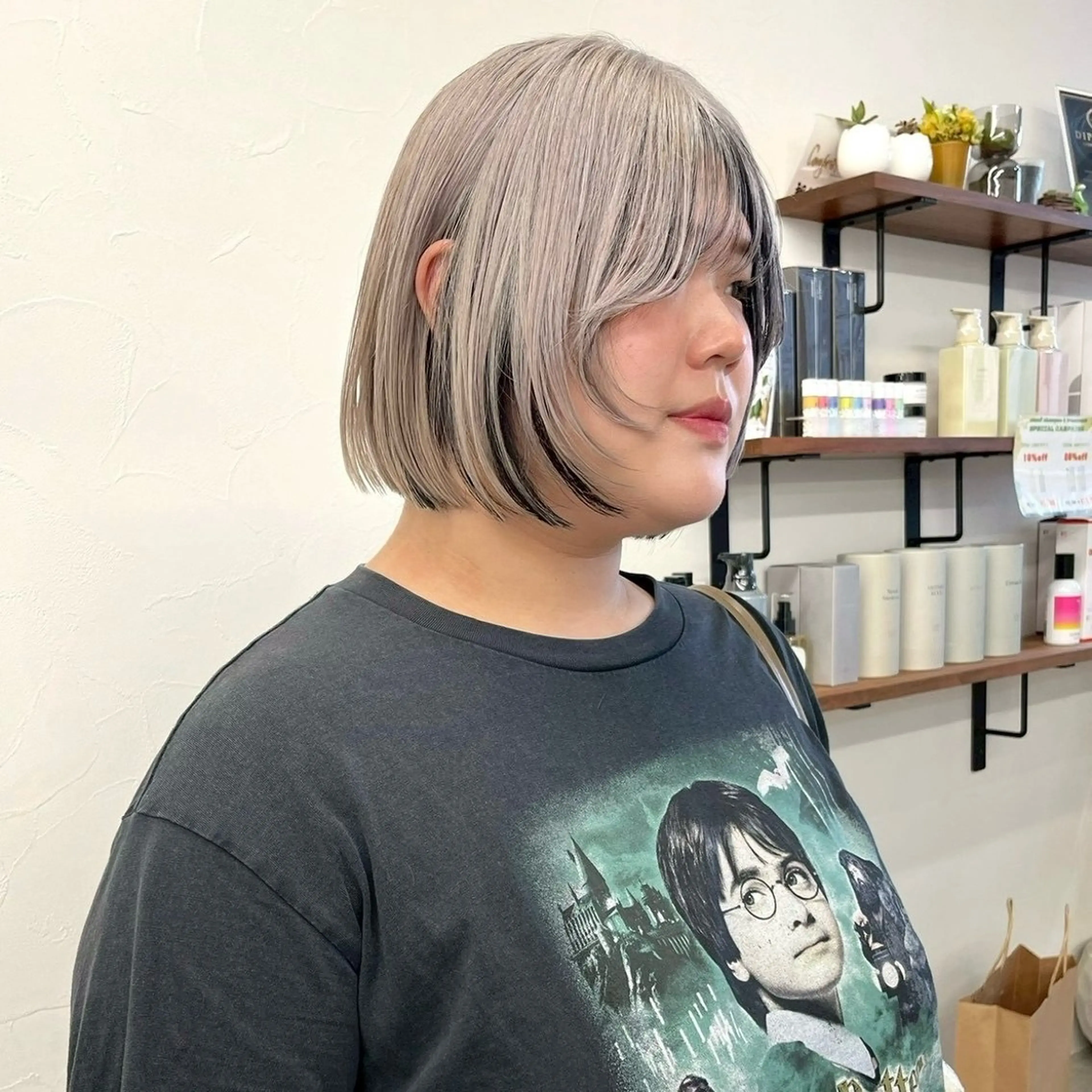 カット 🌙ボブ特化×透明感 カラー リナ🌙のヘアスタイル