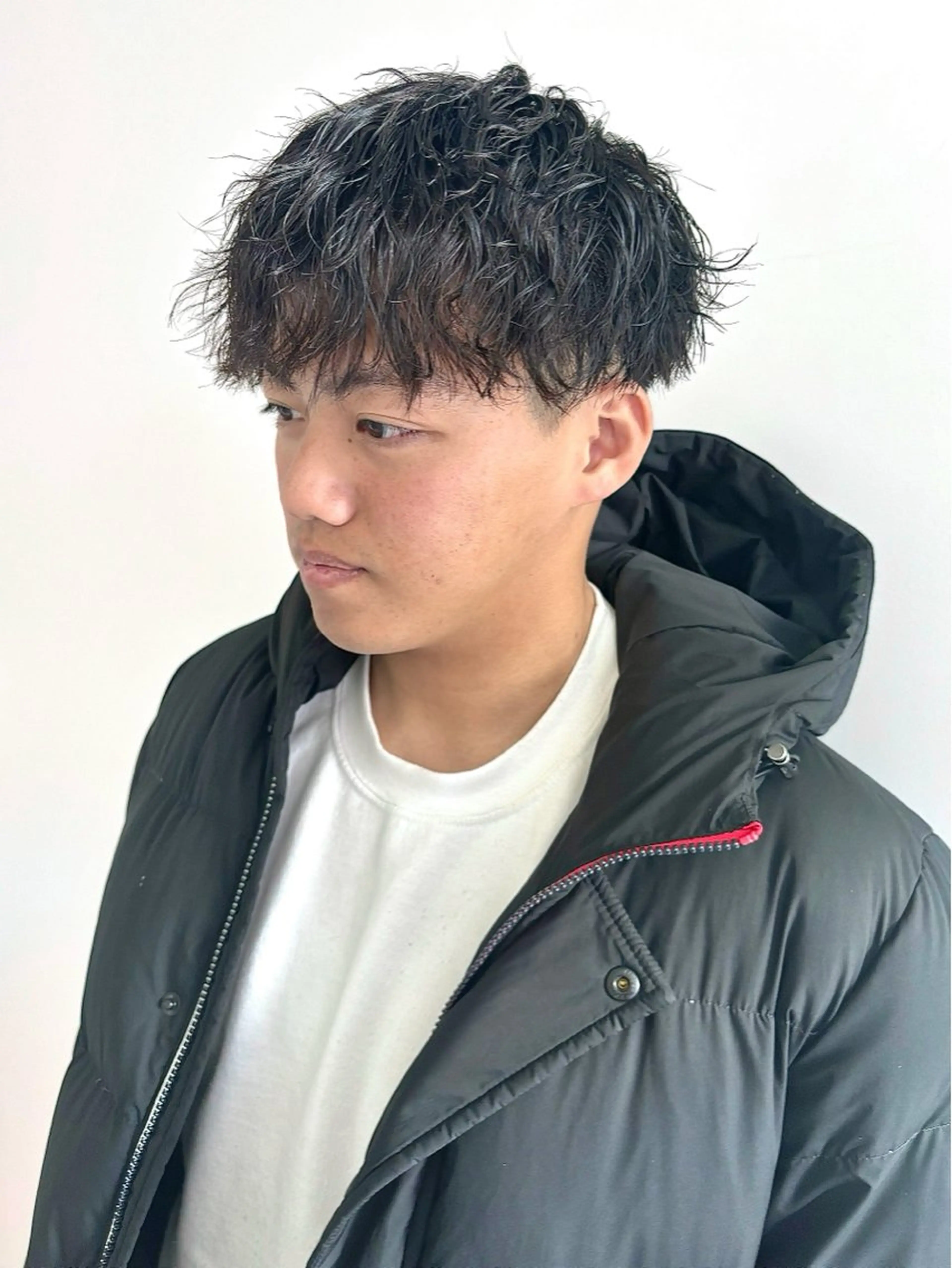 パーマ メンズ メンズパーマ ツイストスパイラルパーマ スパイラルパーマ カット パーマ Kureha/ネイル レイヤー/酸性縮毛のヘアスタイル