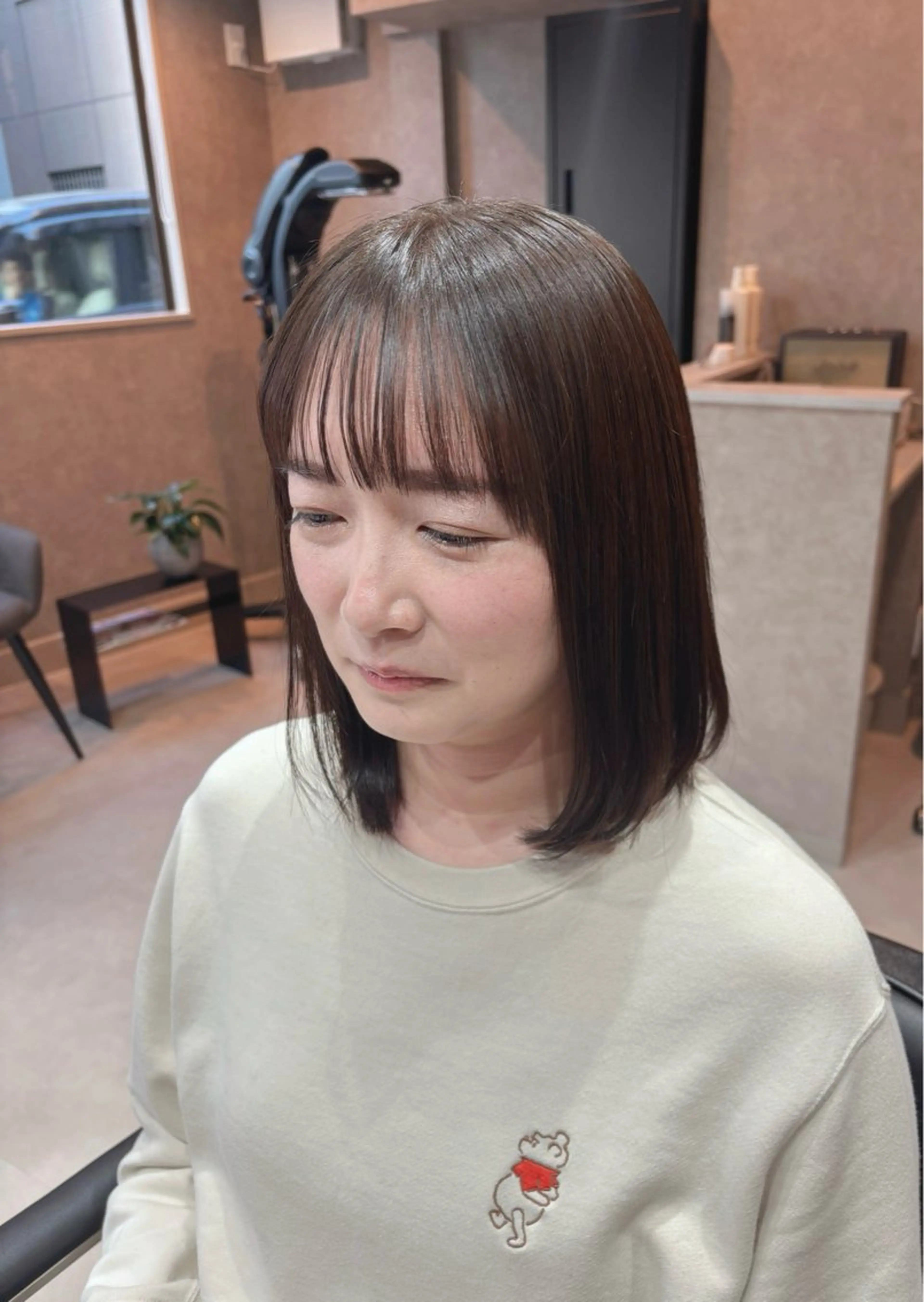 ミディアム カラー カット ヘアカラー AdeLaide Hair所属・Mina Akiyamaのヘアスタイル