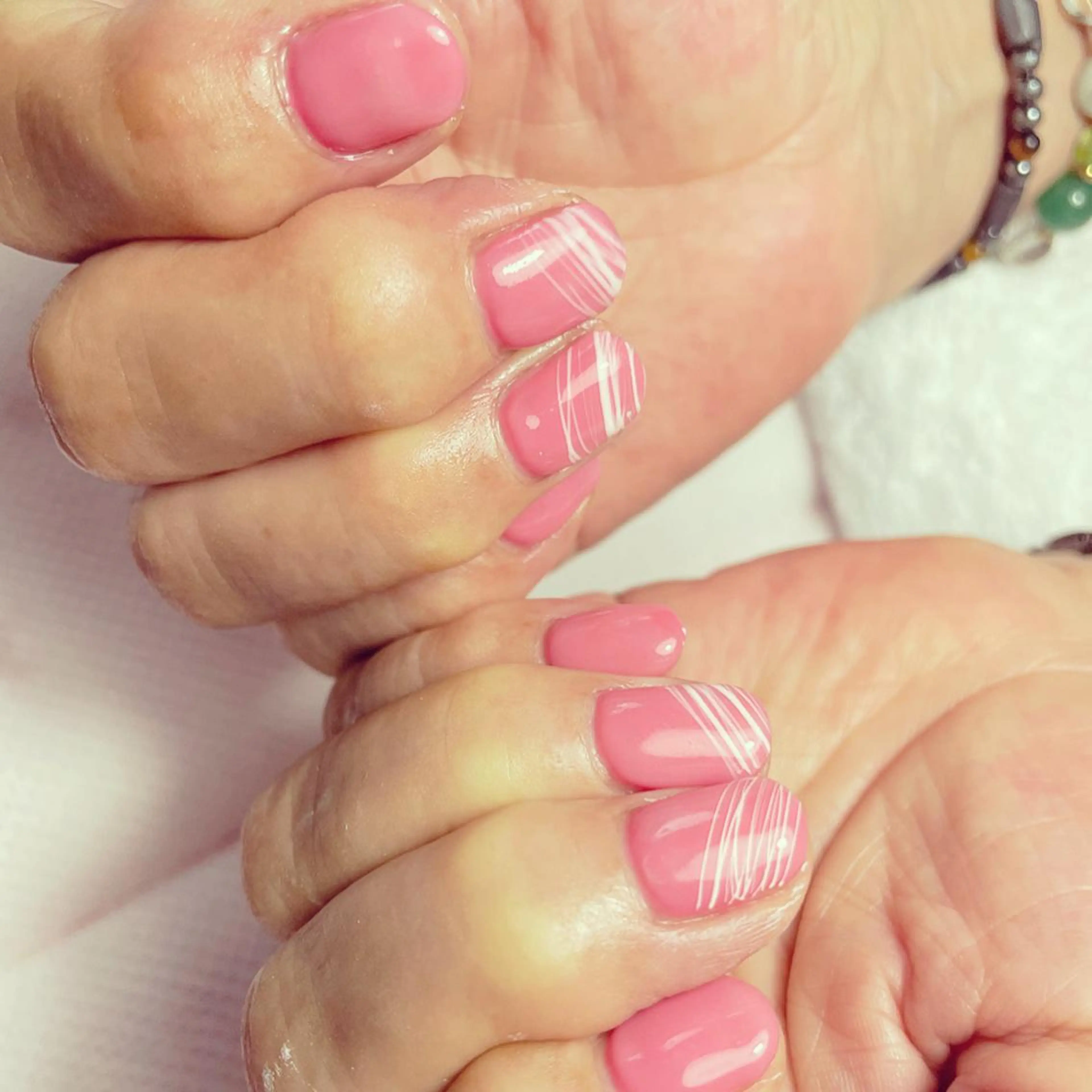 ネイル シンプルネイル 加瀬 アンジェリーのネイルデザイン