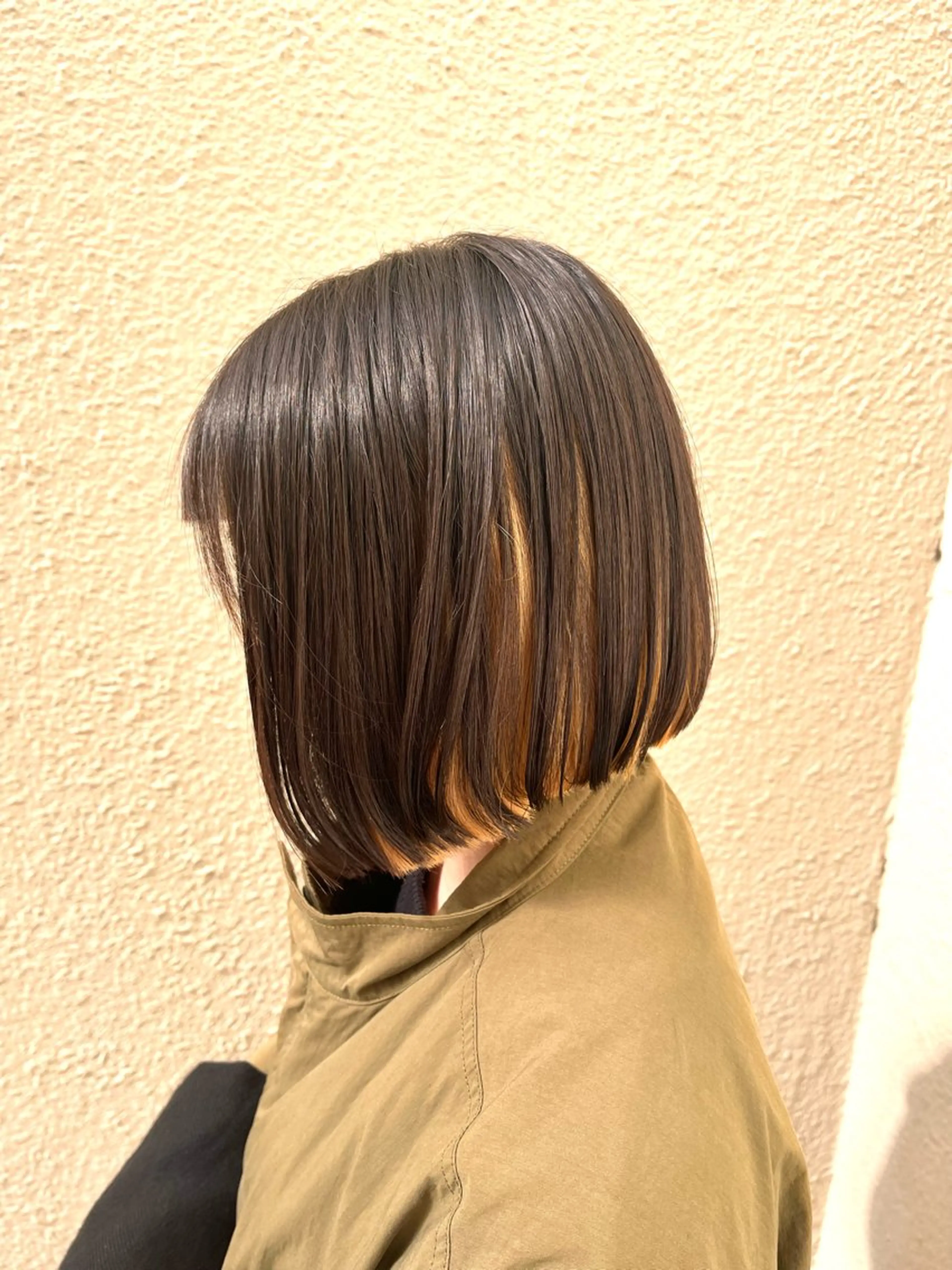 ミディアム FERIA fam 北千里 杉本 蓮のヘアスタイル