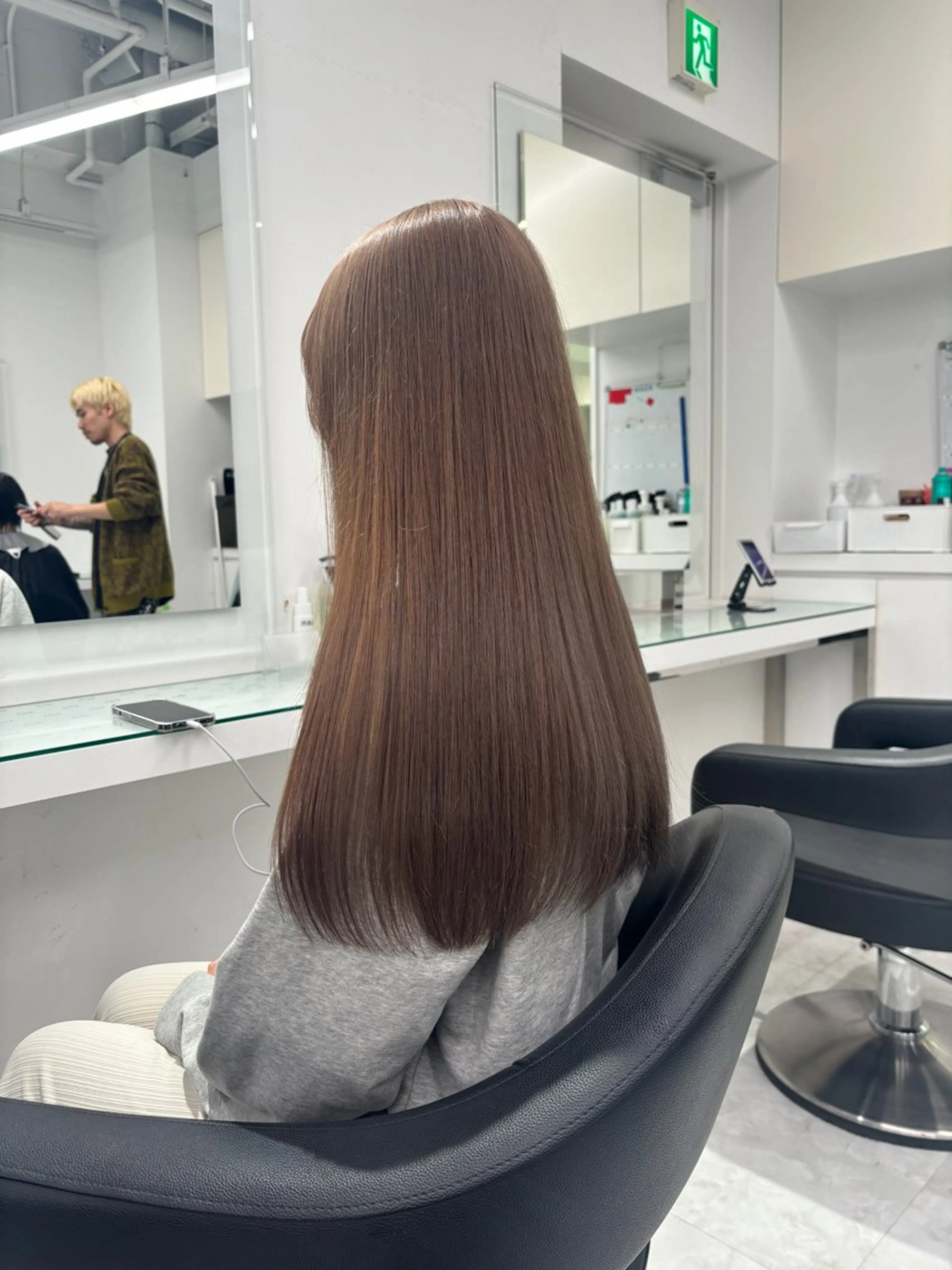 ロング カラー 💖ミルクティー💖 あかり💖のヘアスタイル