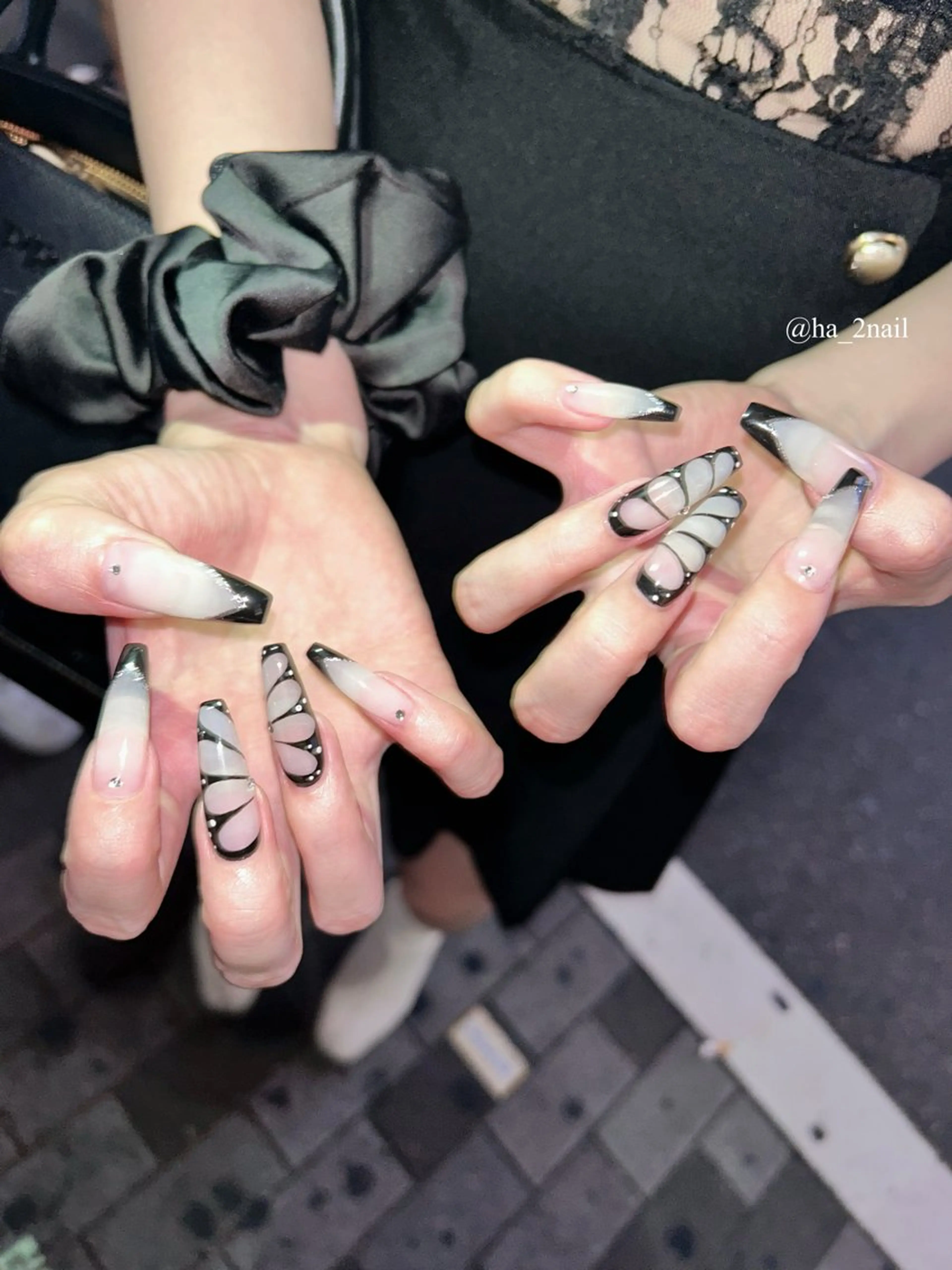 チップ10本長さだしシンプルコースの写真