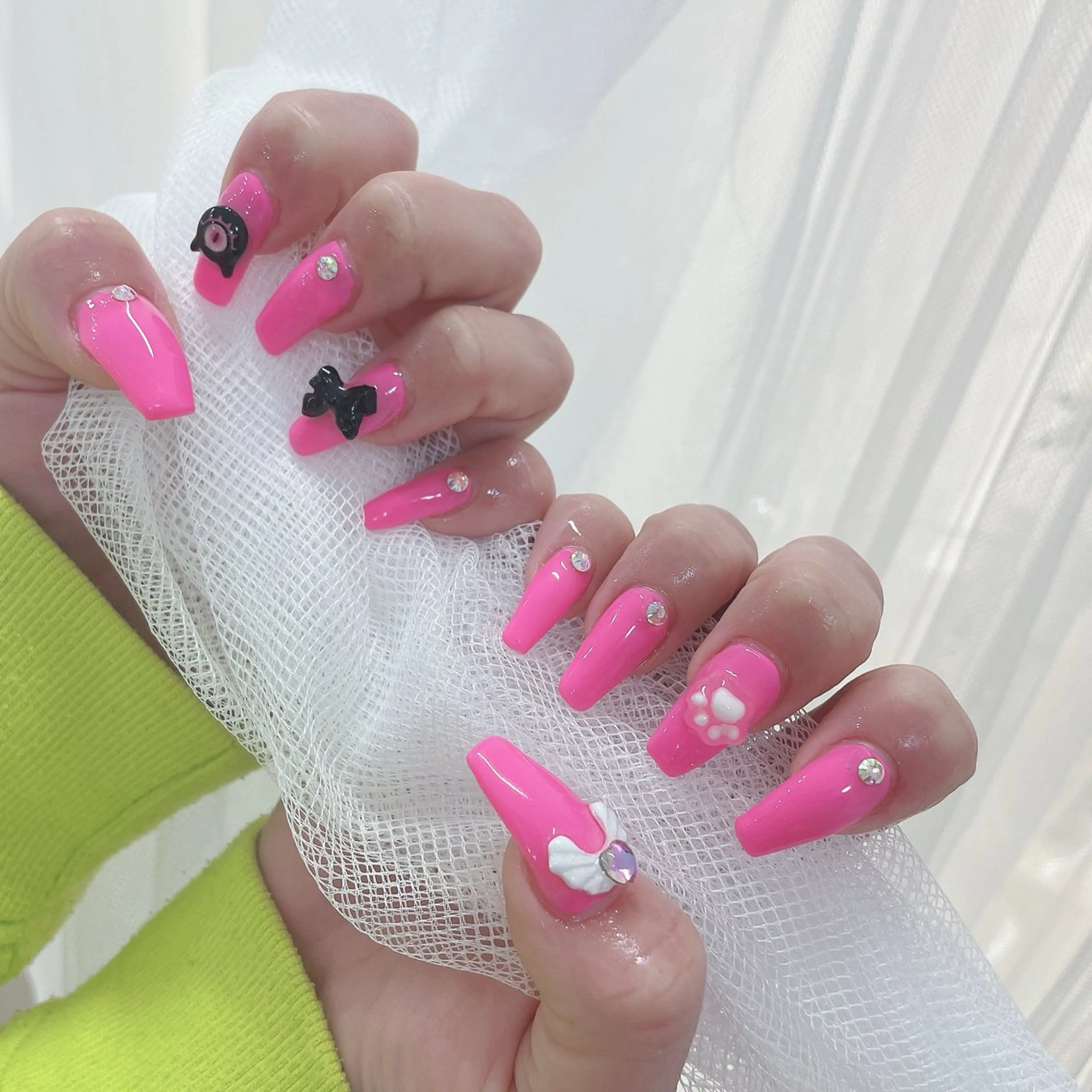 ネイル ピンク ハンドネイル Salon de Navi所属・🎀向田 優花🎀のネイルデザイン