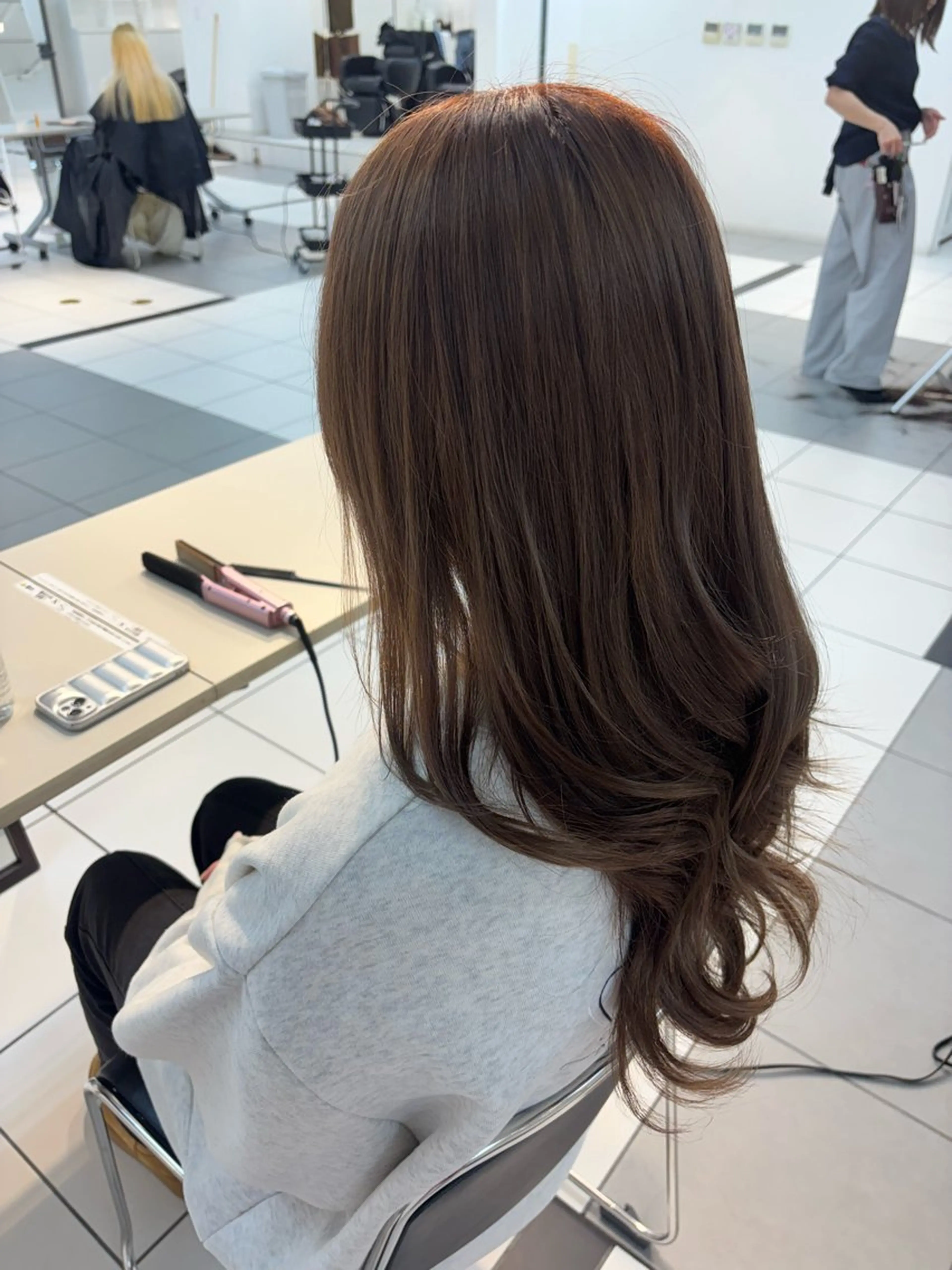 ロング カラー 入江 麻帆のヘアスタイル