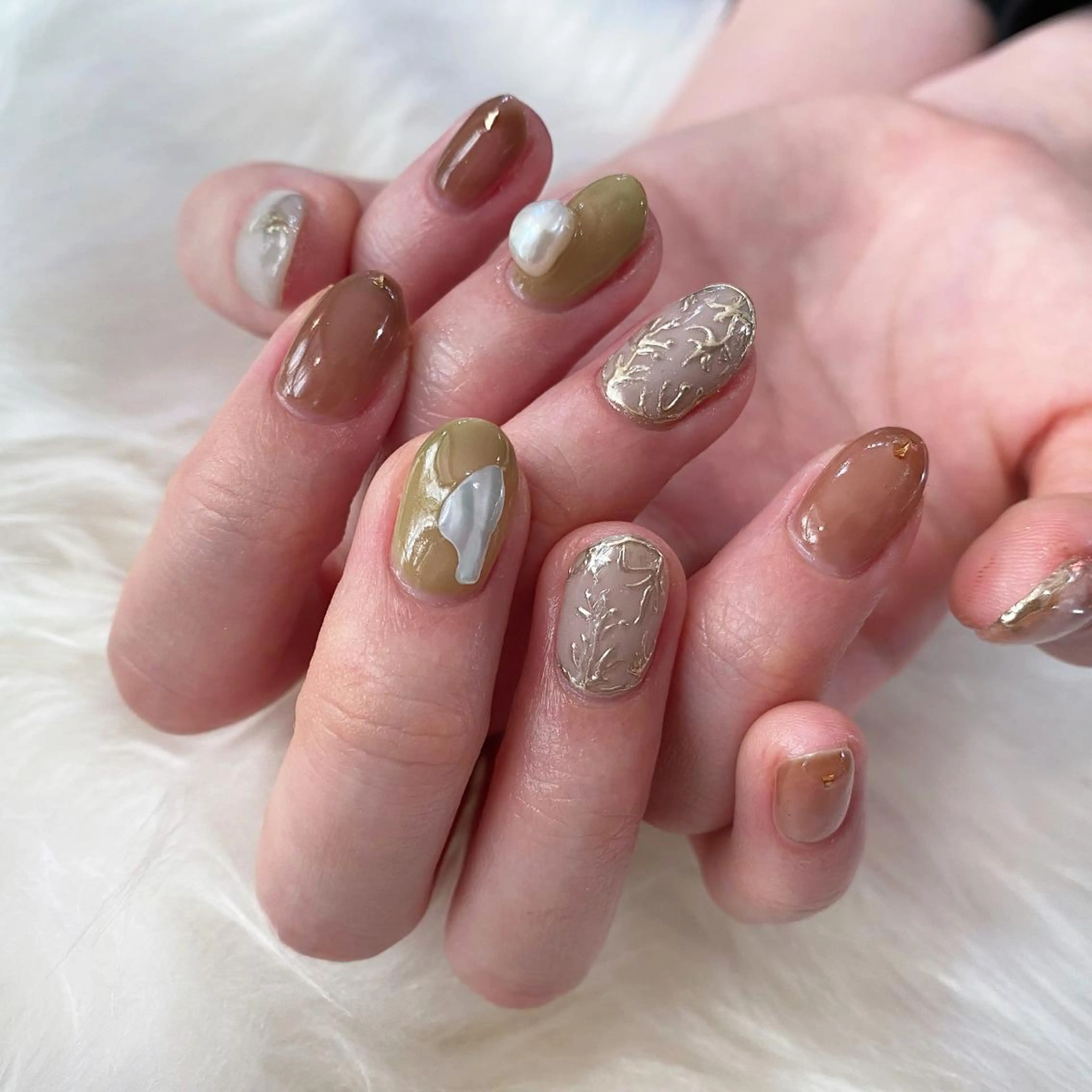 ネイル crystal ⭐︎ colorのネイルデザイン