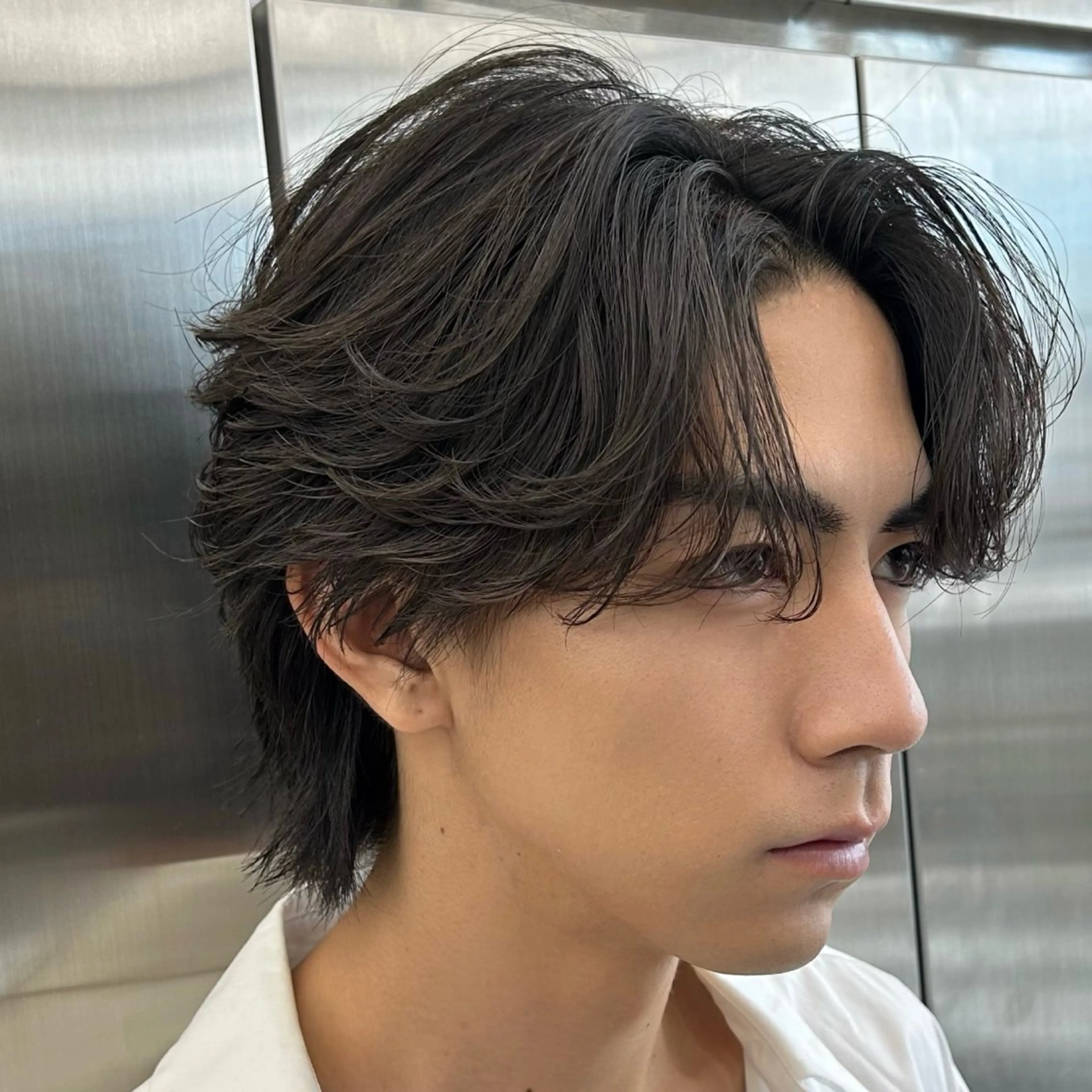 ショート パーマ メンズ カット パーマ 楽斗/メンズパーマ /シャドウパーマのヘアスタイル