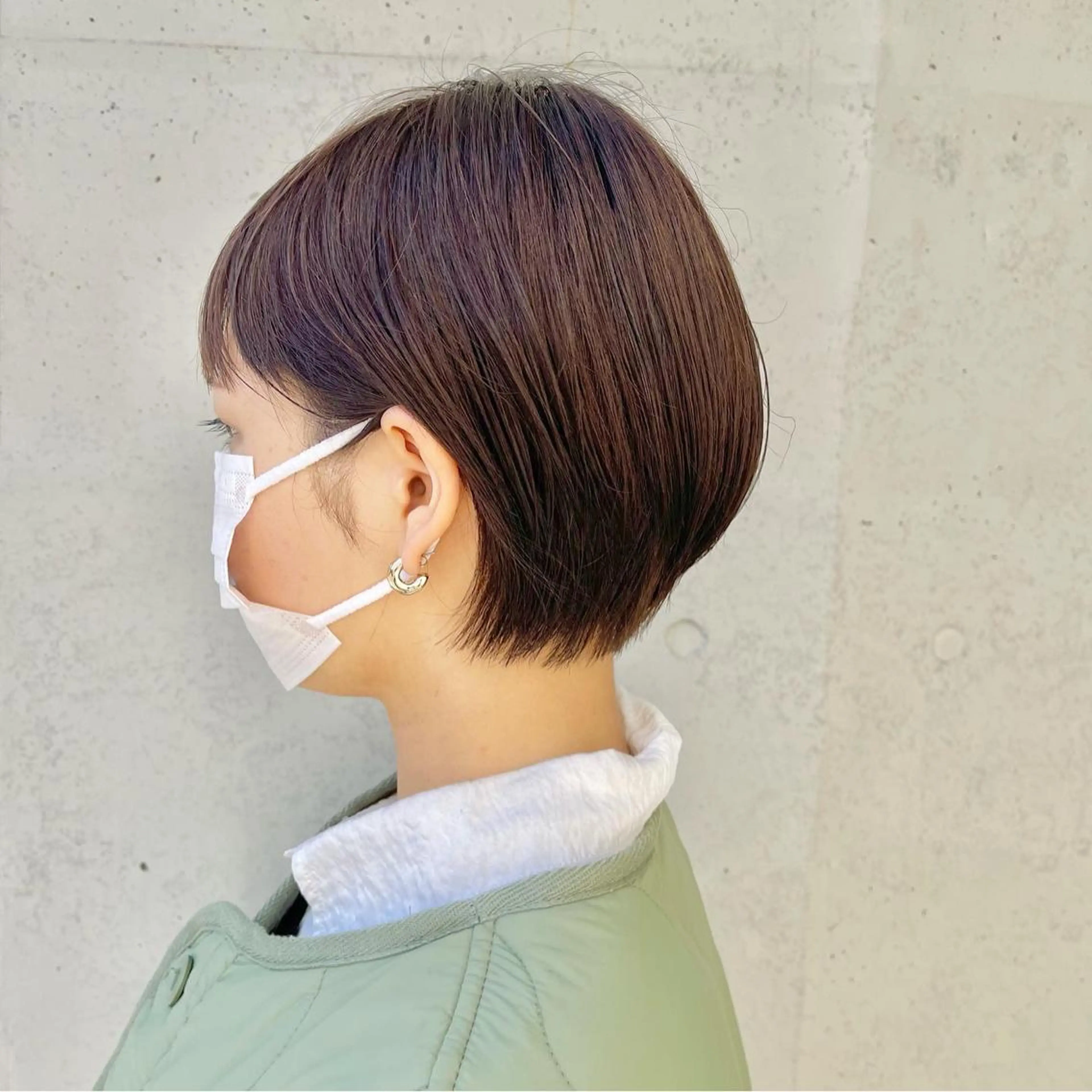 ショート AUBE HAIR sereine　オーブヘアー　セレーヌ所属・💐くびれヘア/艶髪 山根　禎章のヘアスタイル