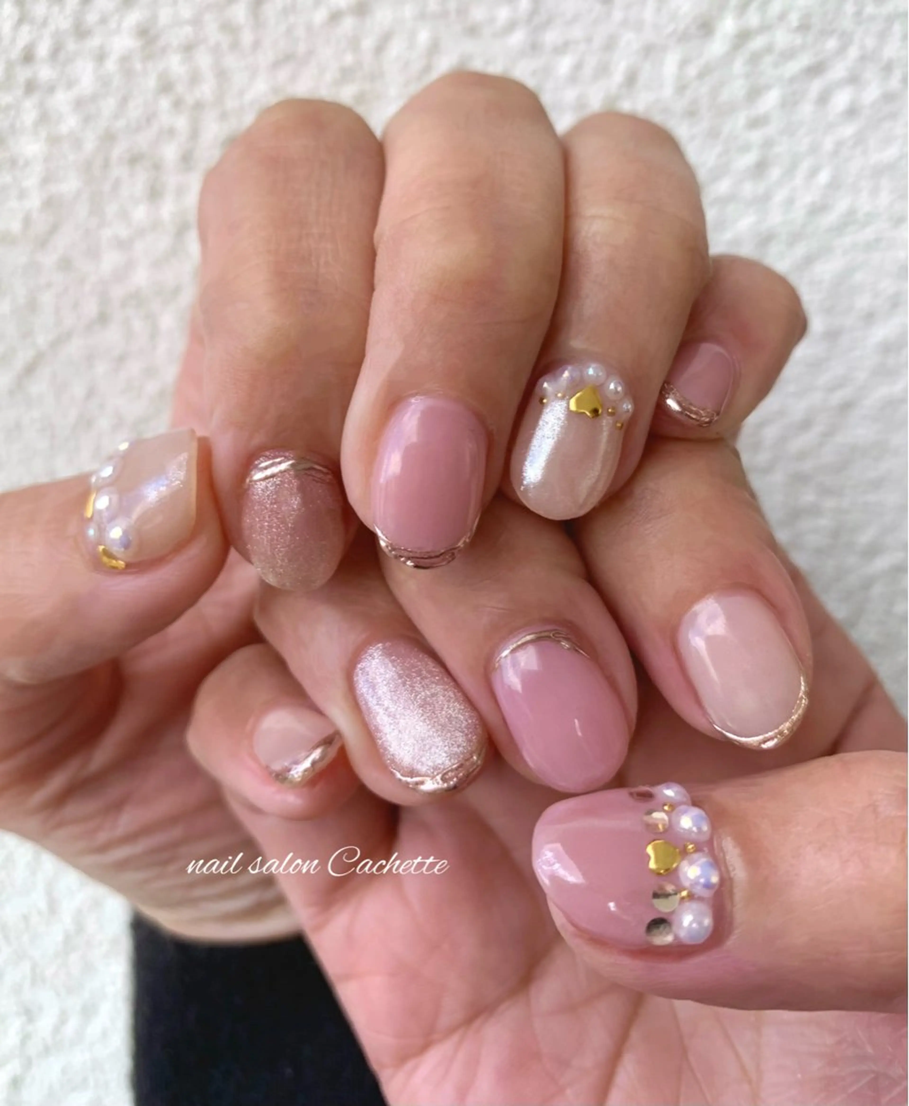 ネイル ハンドネイル ✧Cachette✧ YUKARIのネイルデザイン