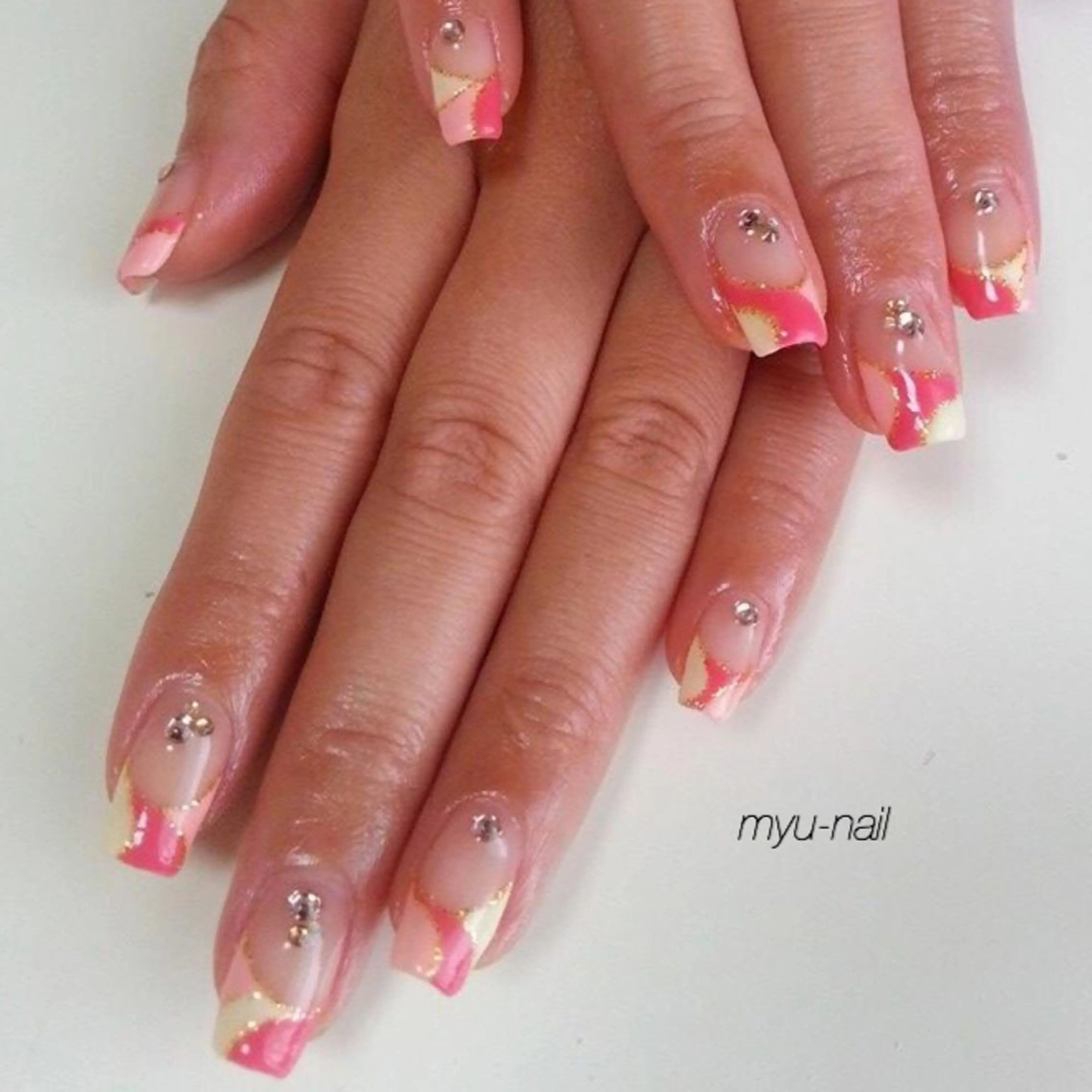 ネイル アートネイル ホームサロン myu-nailのネイルデザイン