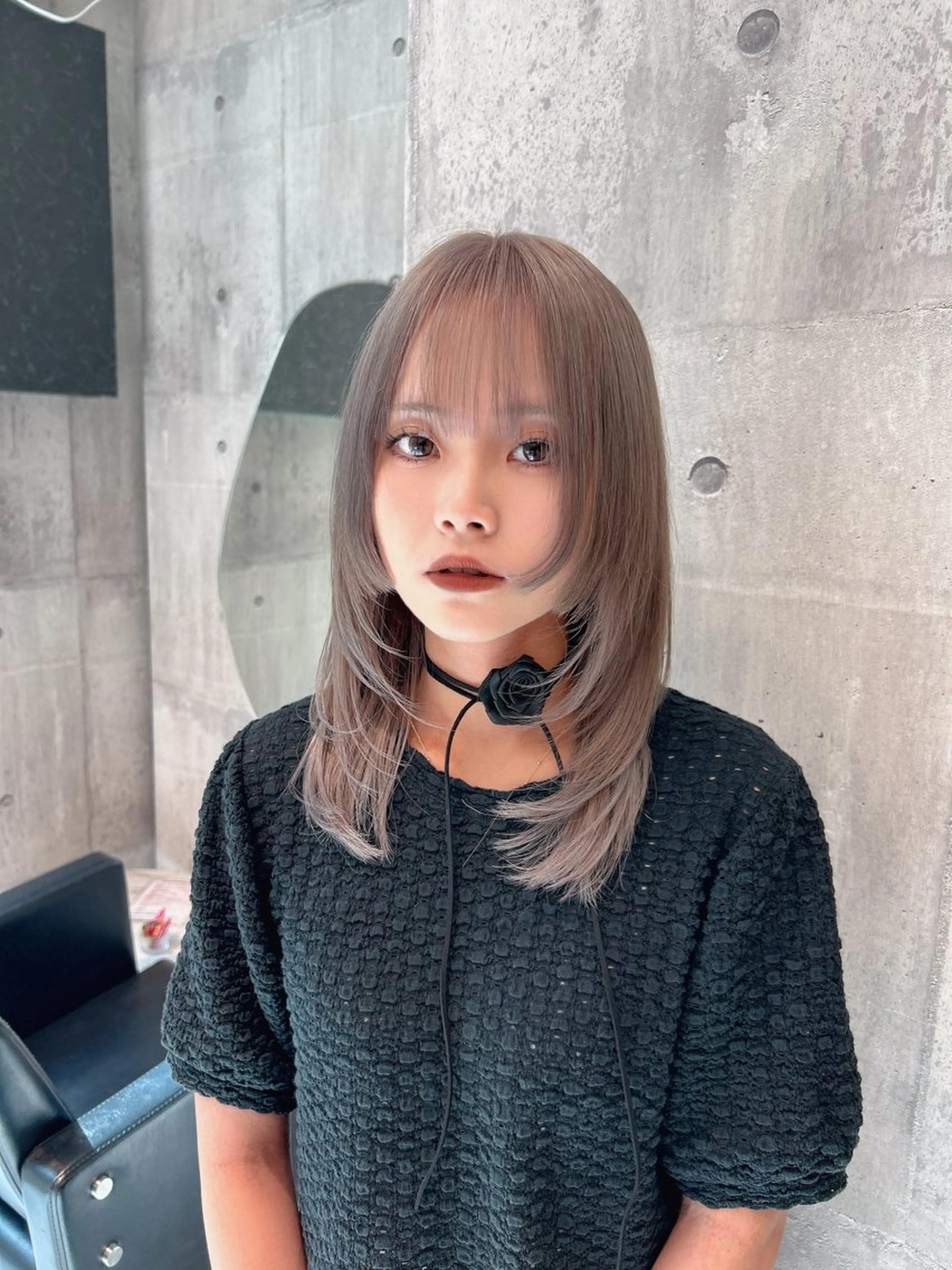 🖤【新規限定】🖤カット＋ダブルカラー(ケアブリーチ)＋トリートメントの写真