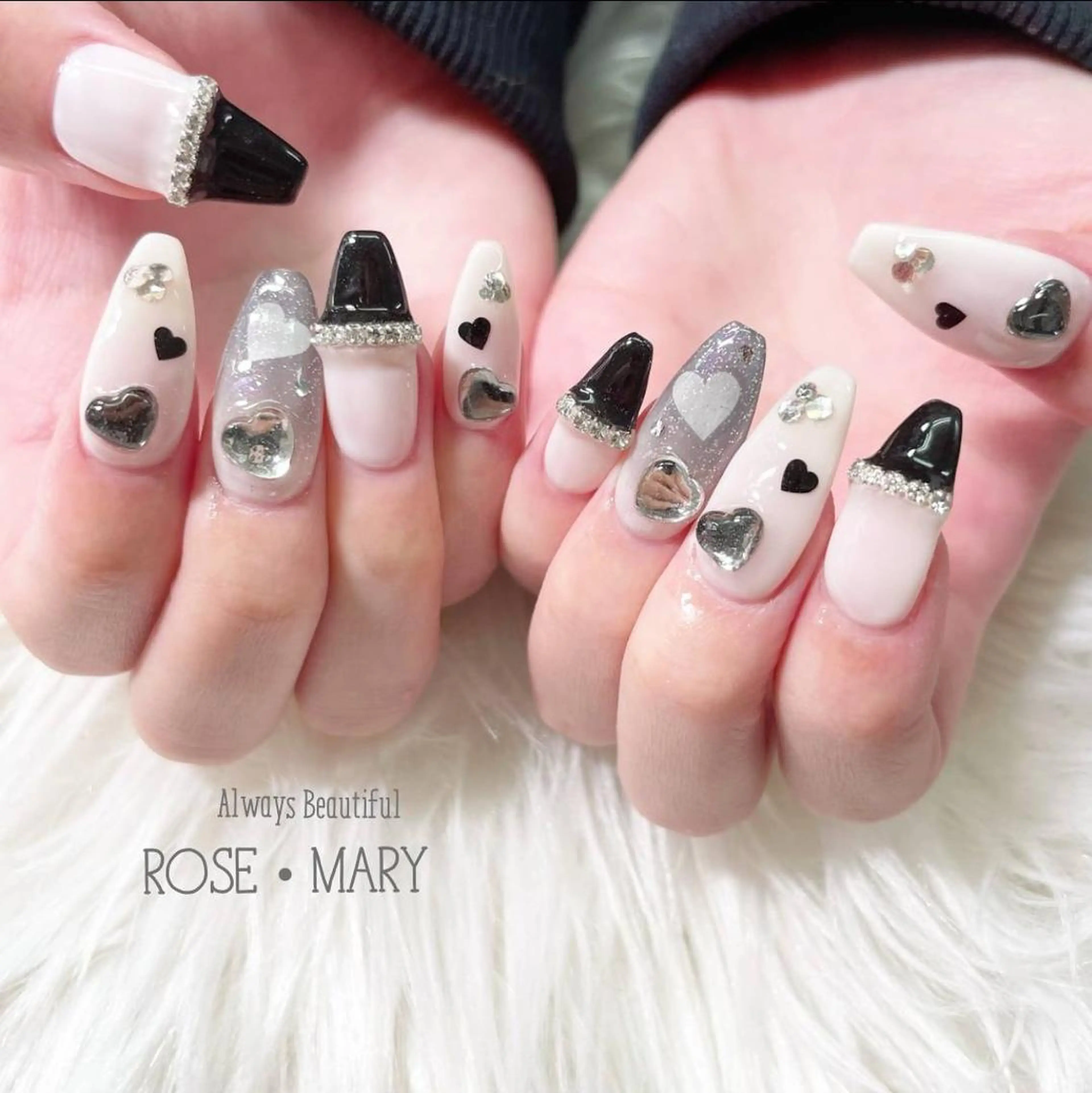 ネイル ハンドネイル ROSE・ MARY 鈴木のネイルデザイン