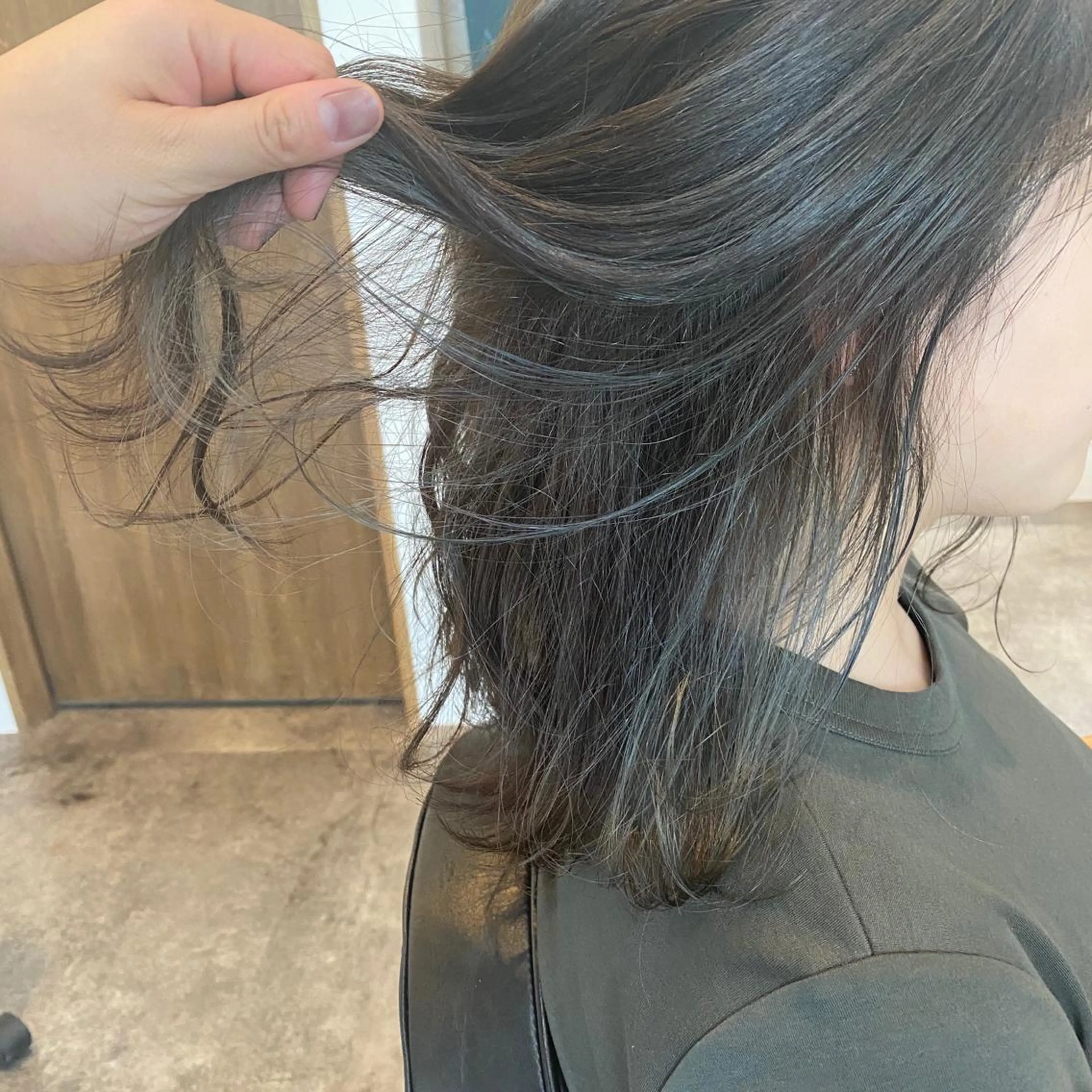 ミディアム カット ヘアカラー Lafith hair lit所属・今井 悠菜のヘアスタイル