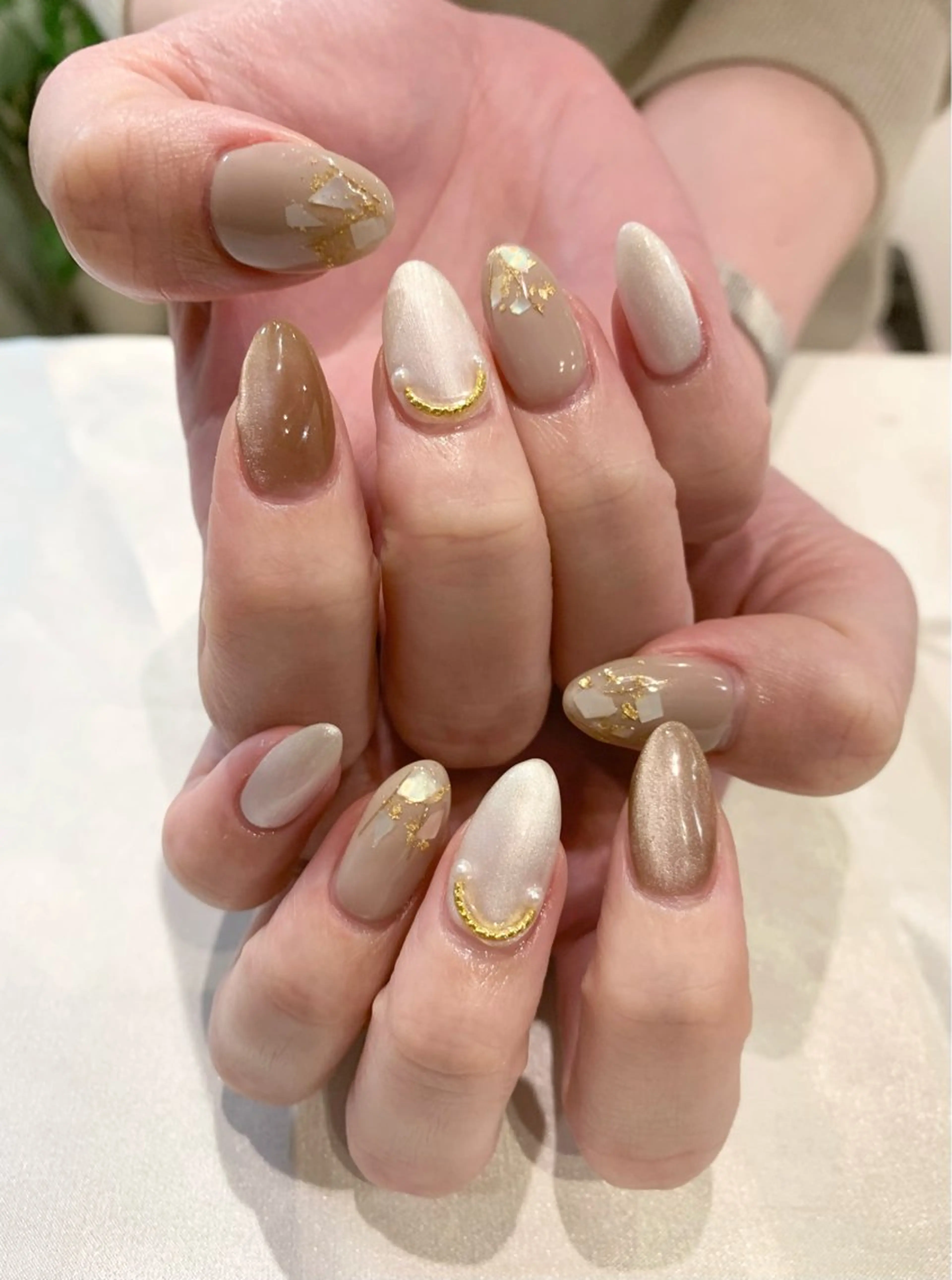 ネイル ハンドネイル ecrin 💎 mayuのネイルデザイン