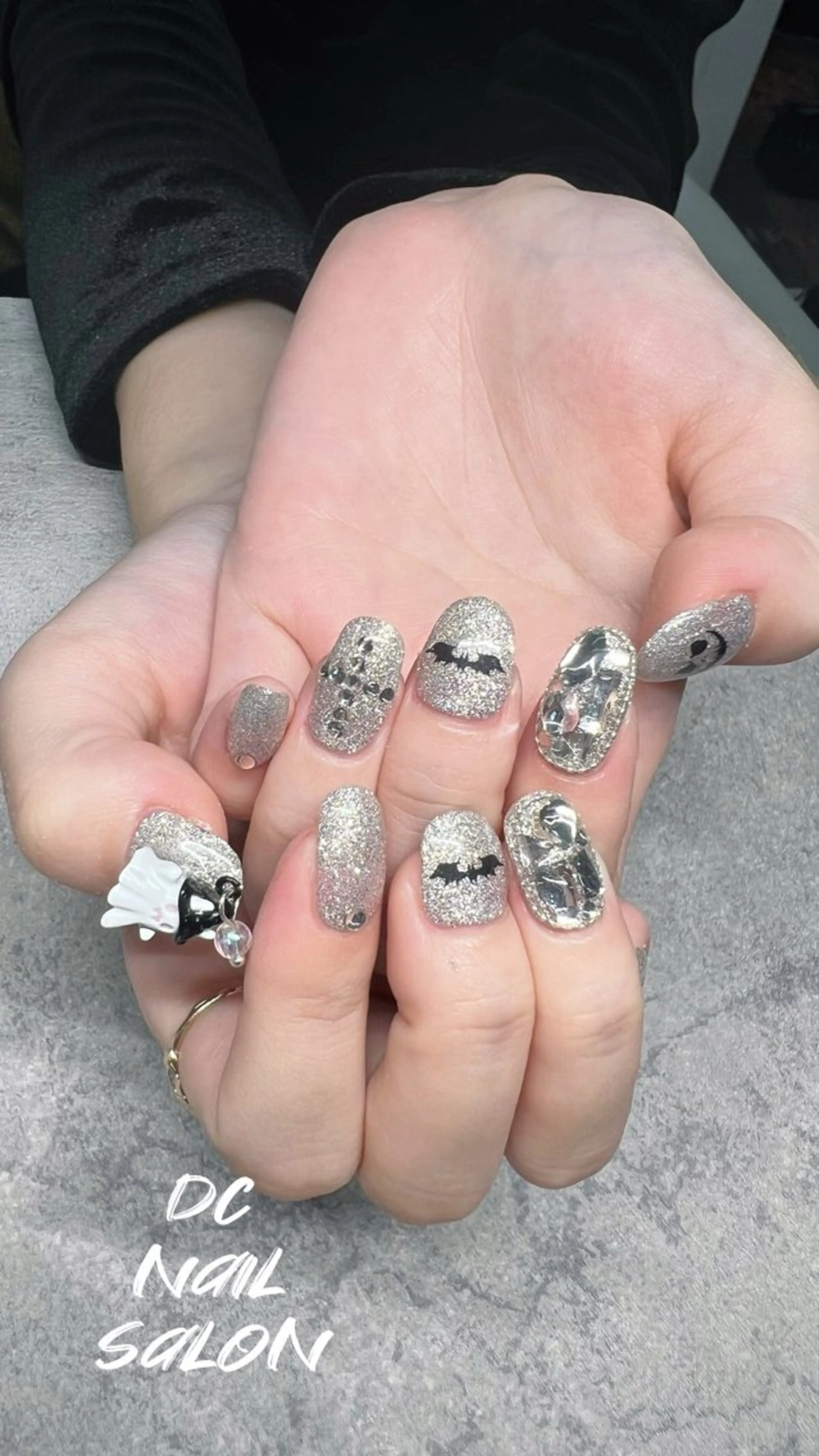 ネイル アートネイル 入学式 フレンチネイル ジェルネイル グラデーション DC nail salonのネイルデザイン