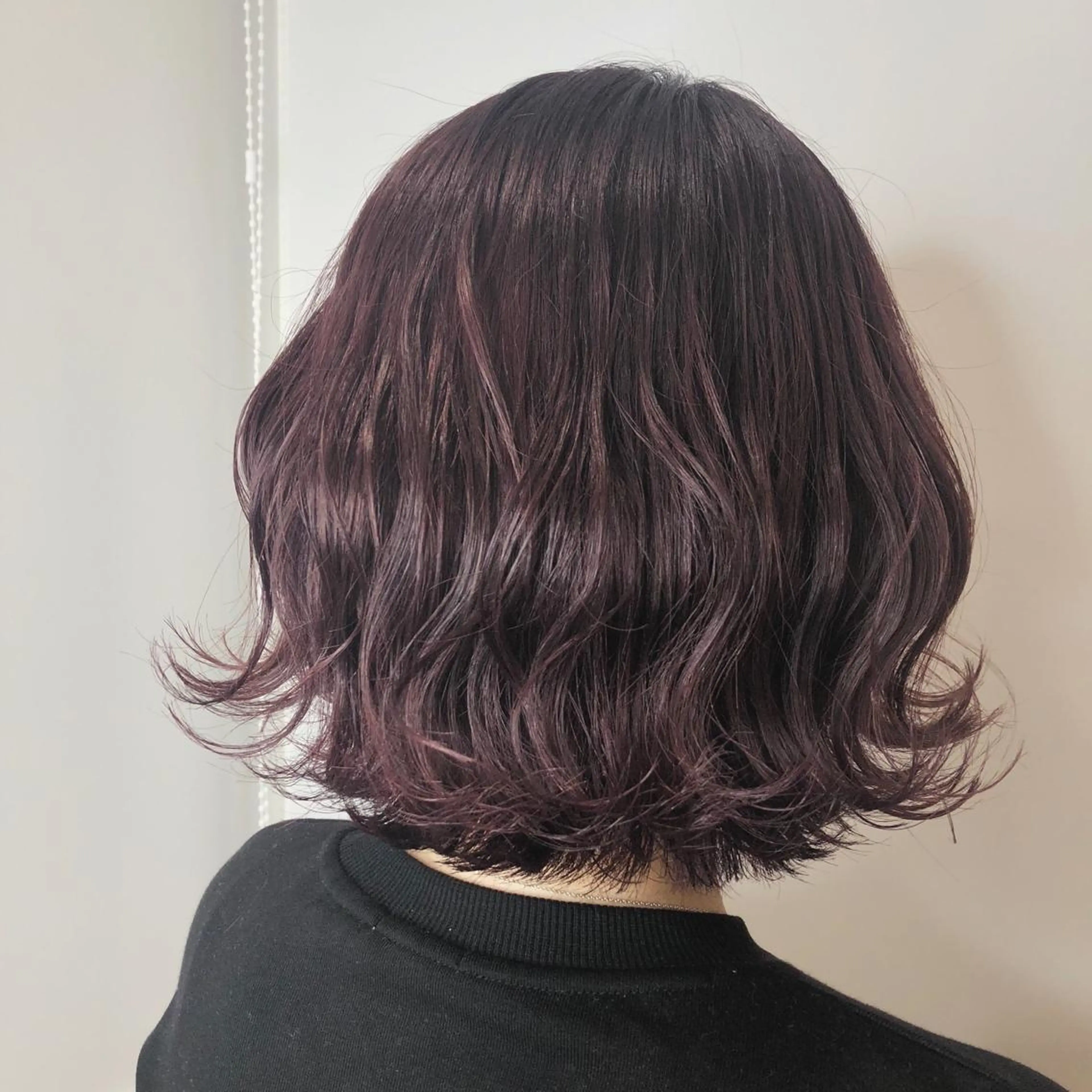 ミディアム カラー ボブ sano sayakaのヘアスタイル