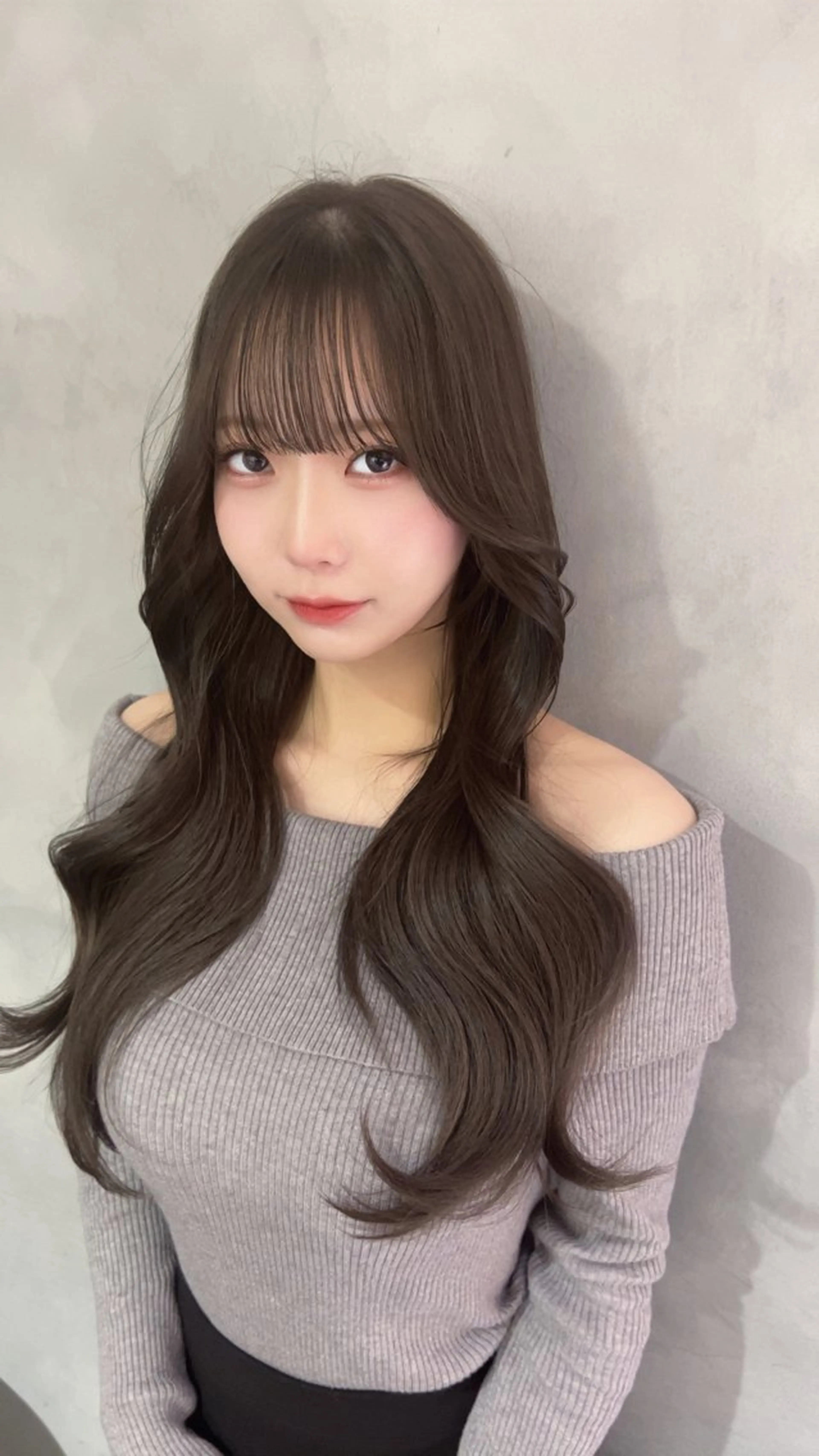 ロング 石山 洸平のヘアスタイル