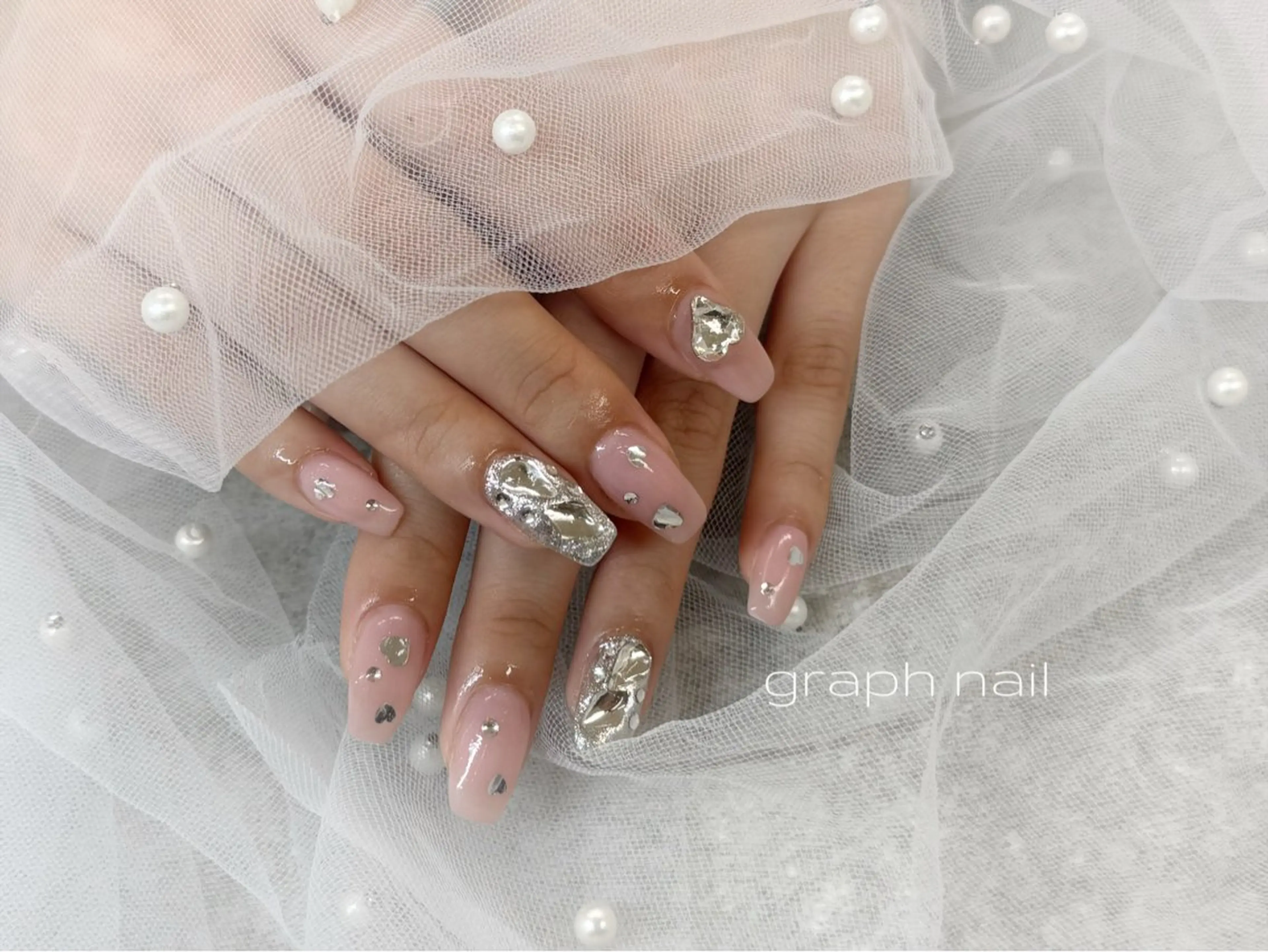 ネイル 韓国ネイル ハンドネイル graph nail【グラフ ネイル】所属・graphnail‪ ‪‪❤︎‬manaのネイルデザイン