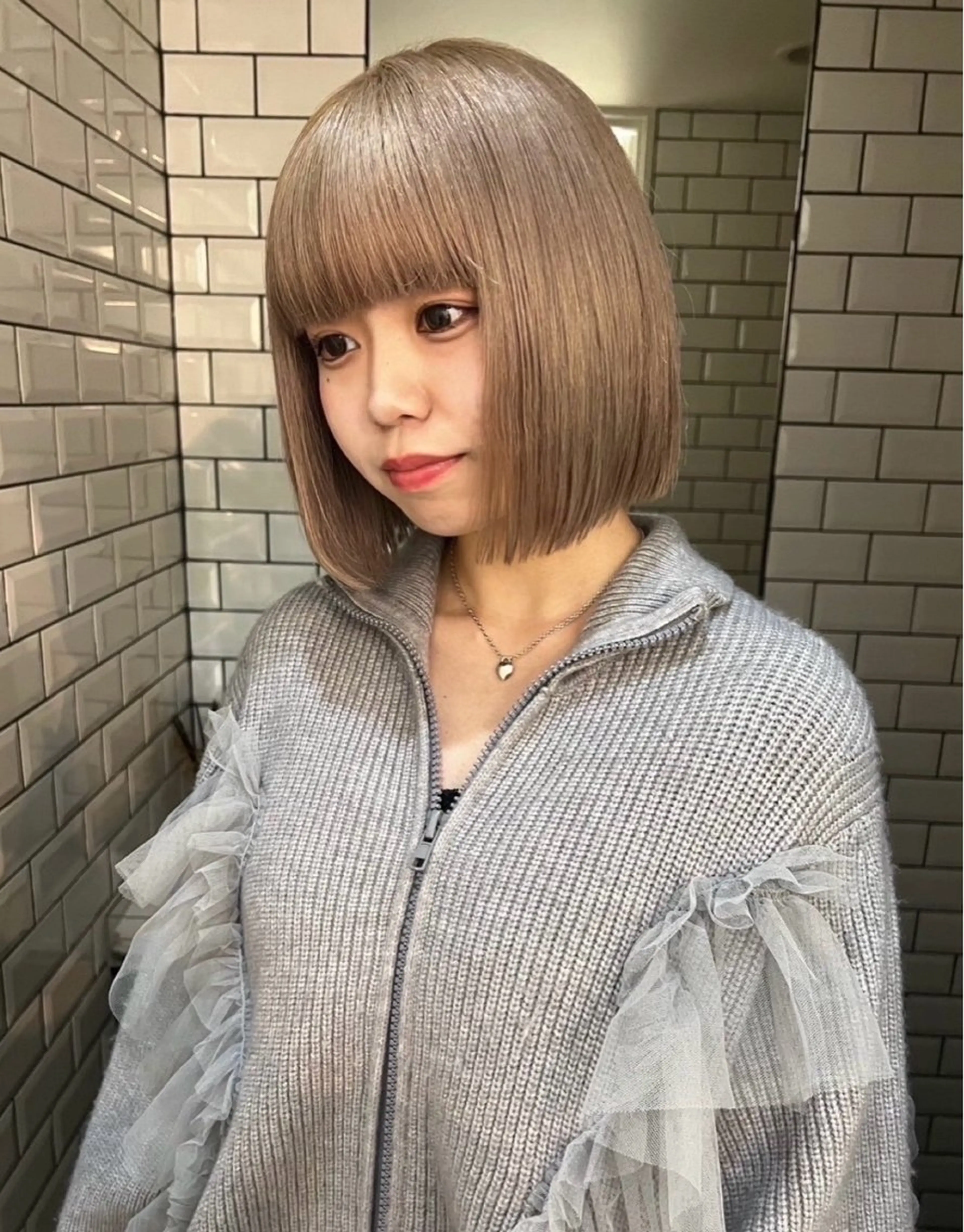 ハイブリーチ+カラーの写真