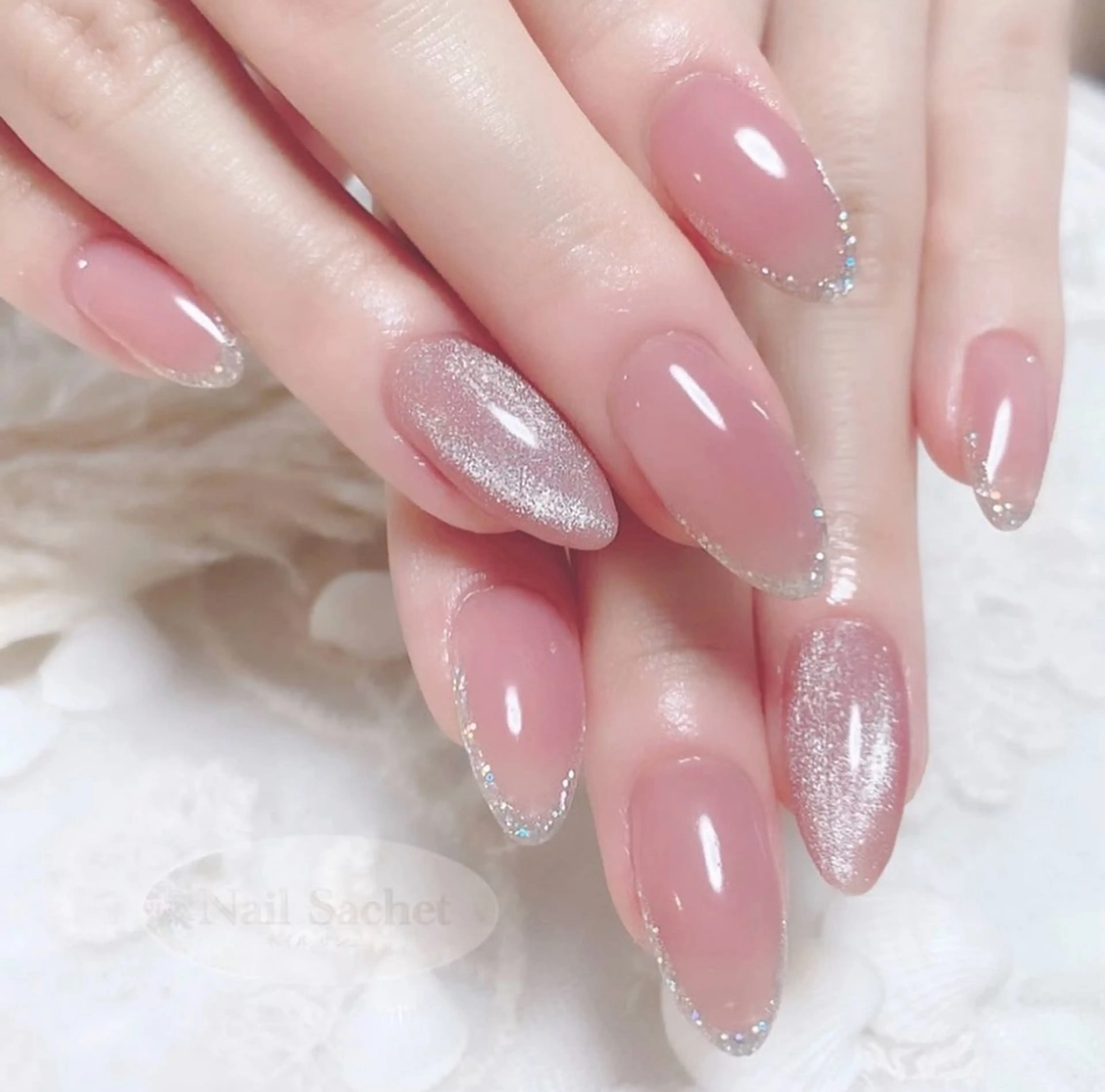 ネイル アートネイル チークネイル 長さ出し フットネイル ジェルネイル For you. Nail Salonのネイルデザイン