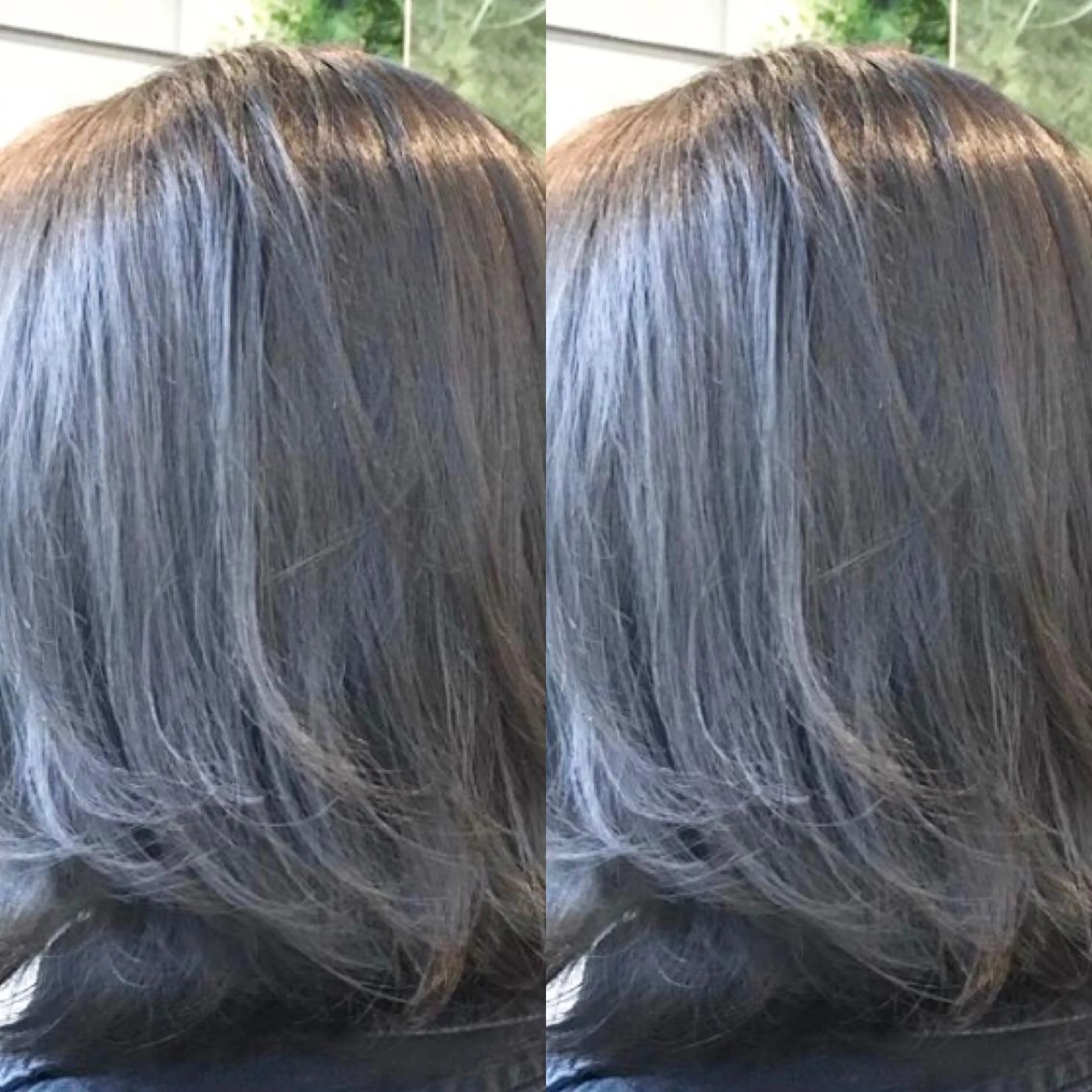 ミディアム カラー ヘアカラー Hanna by W_SALONのヘアスタイル