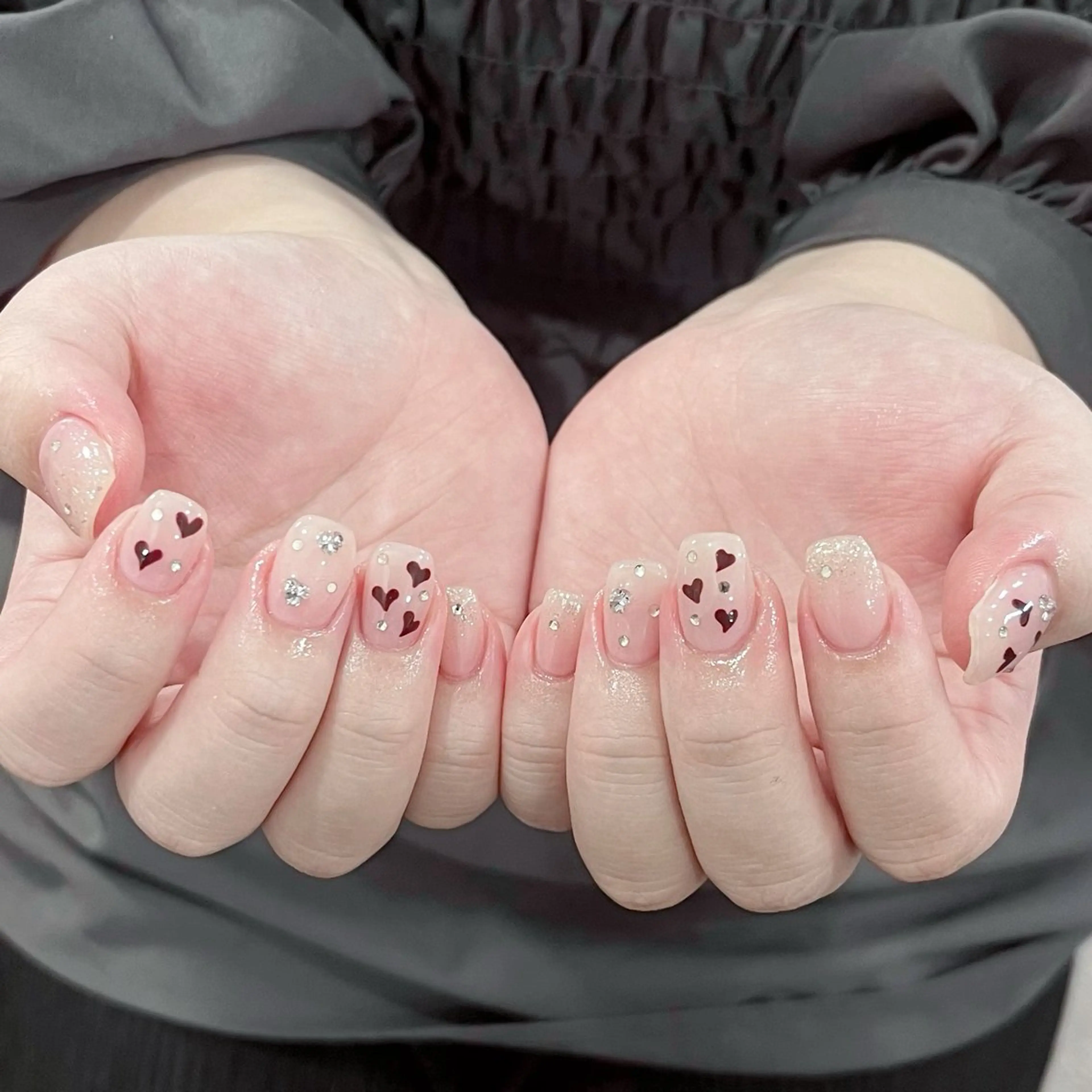 ネイル 韓国ネイル ワンホンネイル ハンドネイル ハンドケア Chang _Nailのネイルデザイン