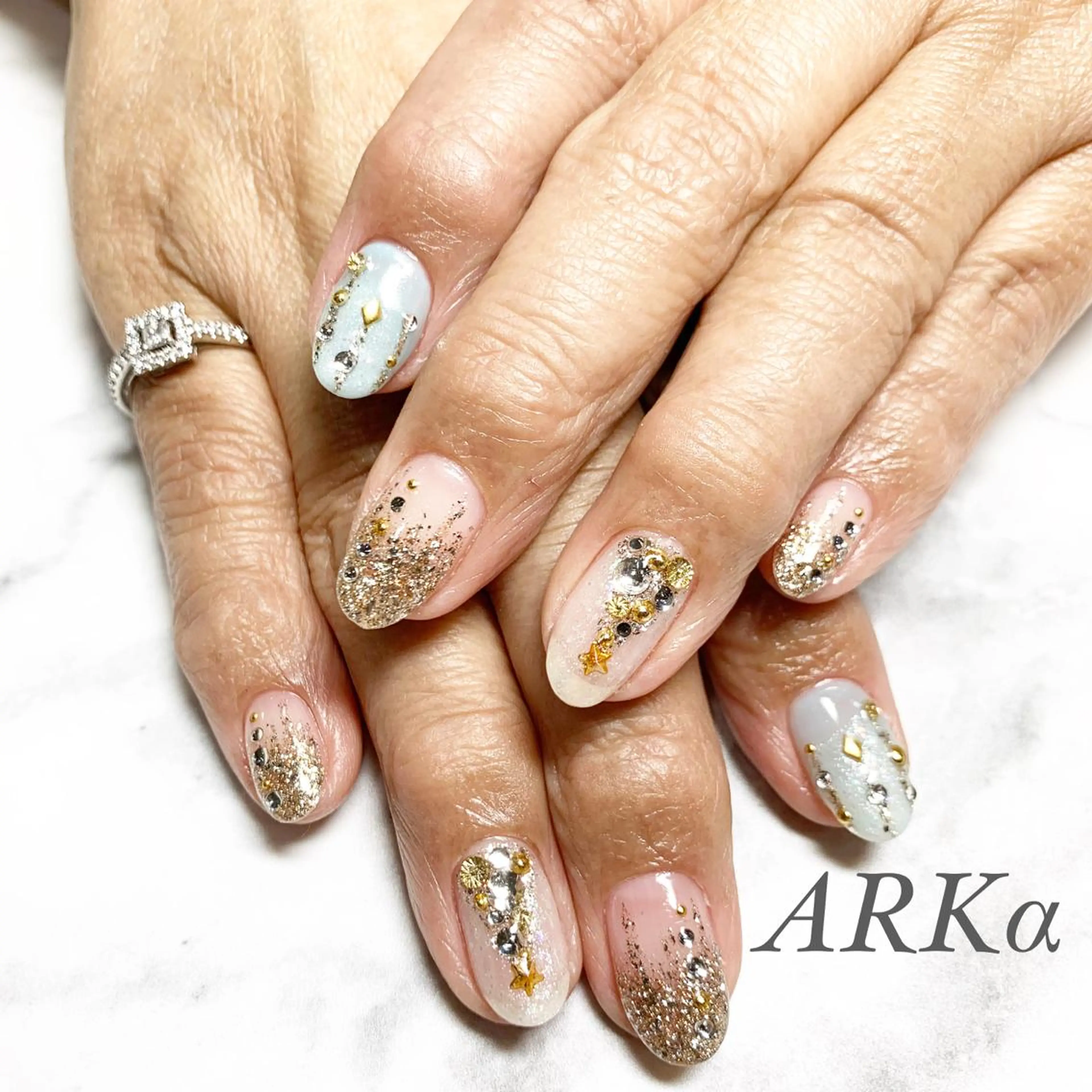 ネイル ハンドネイル Nailsalon ARKαのネイルデザイン