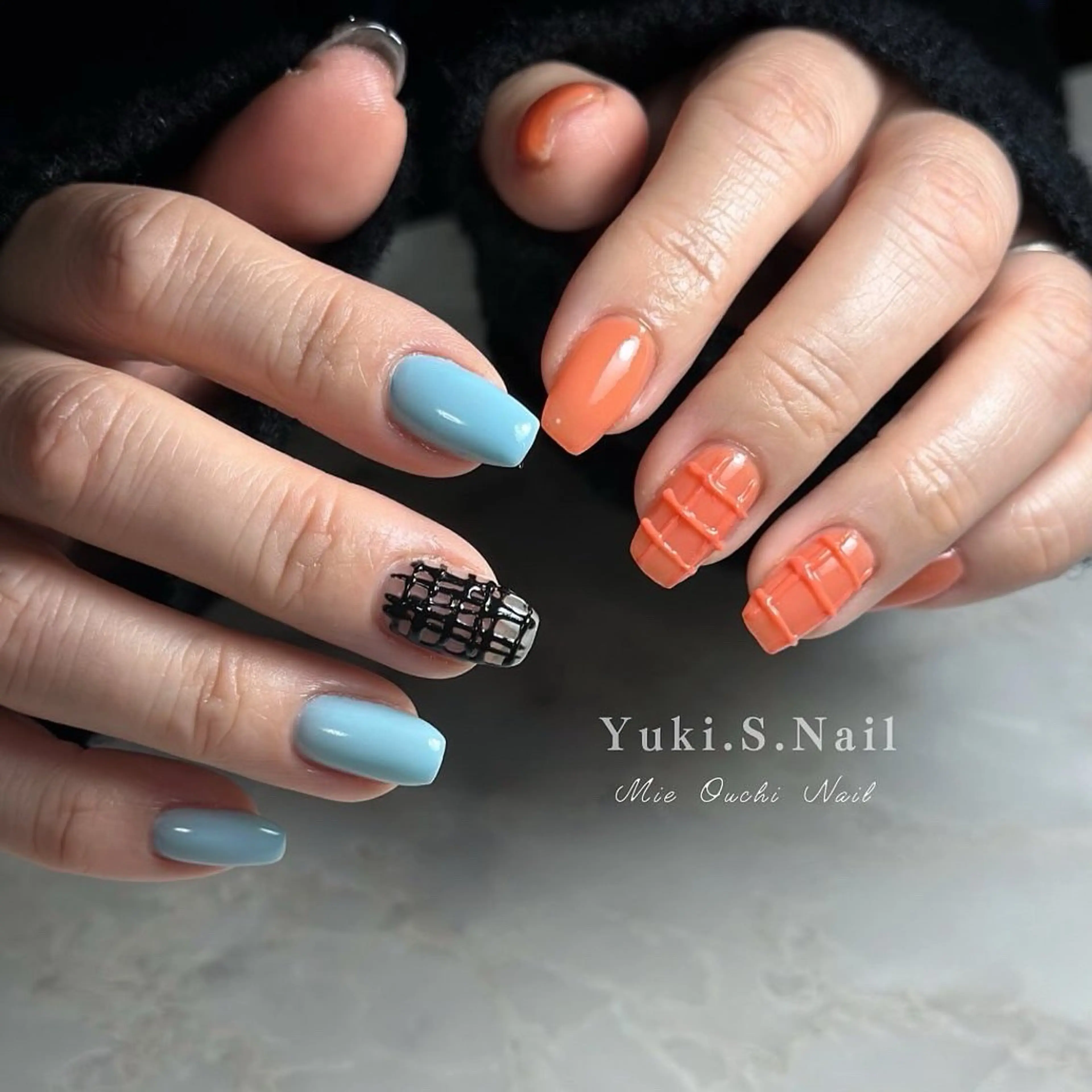 ショート ハンドネイル Yuki S.Nailのネイルデザイン