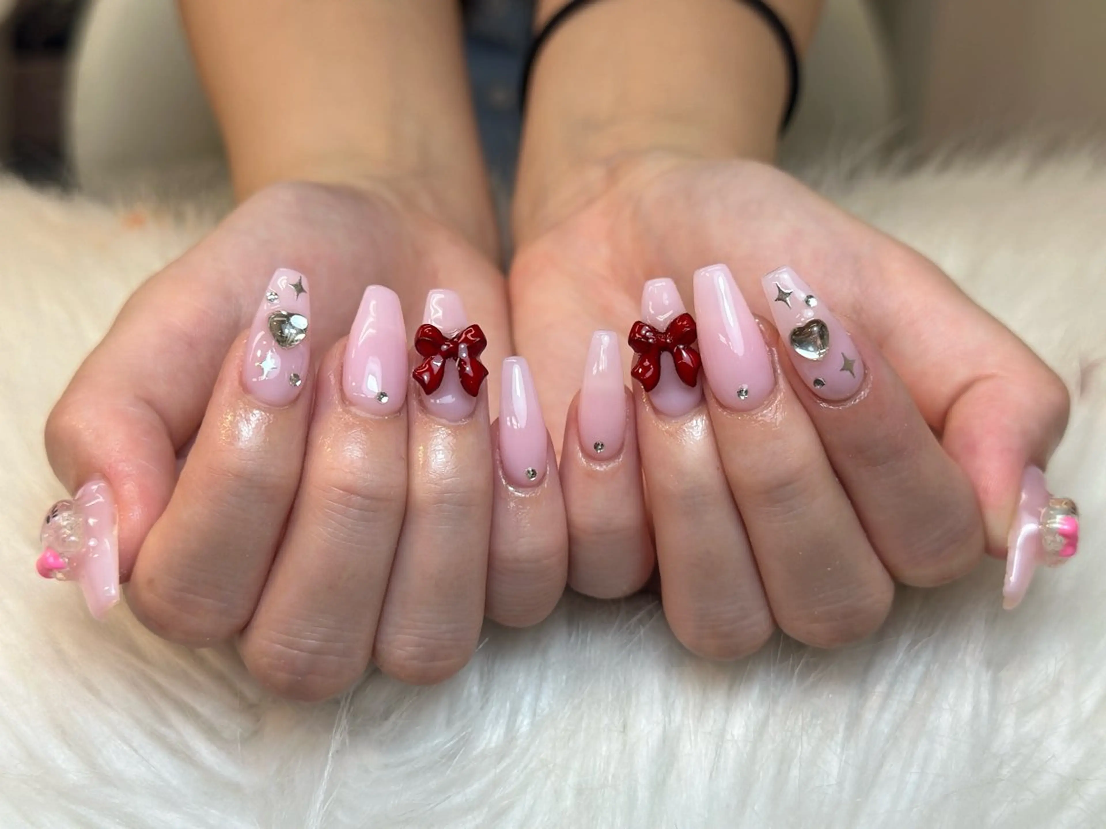 ネイル アートネイル ジェルネイル マグネットネイル ハンドネイル JennNail_ マオのネイルデザイン