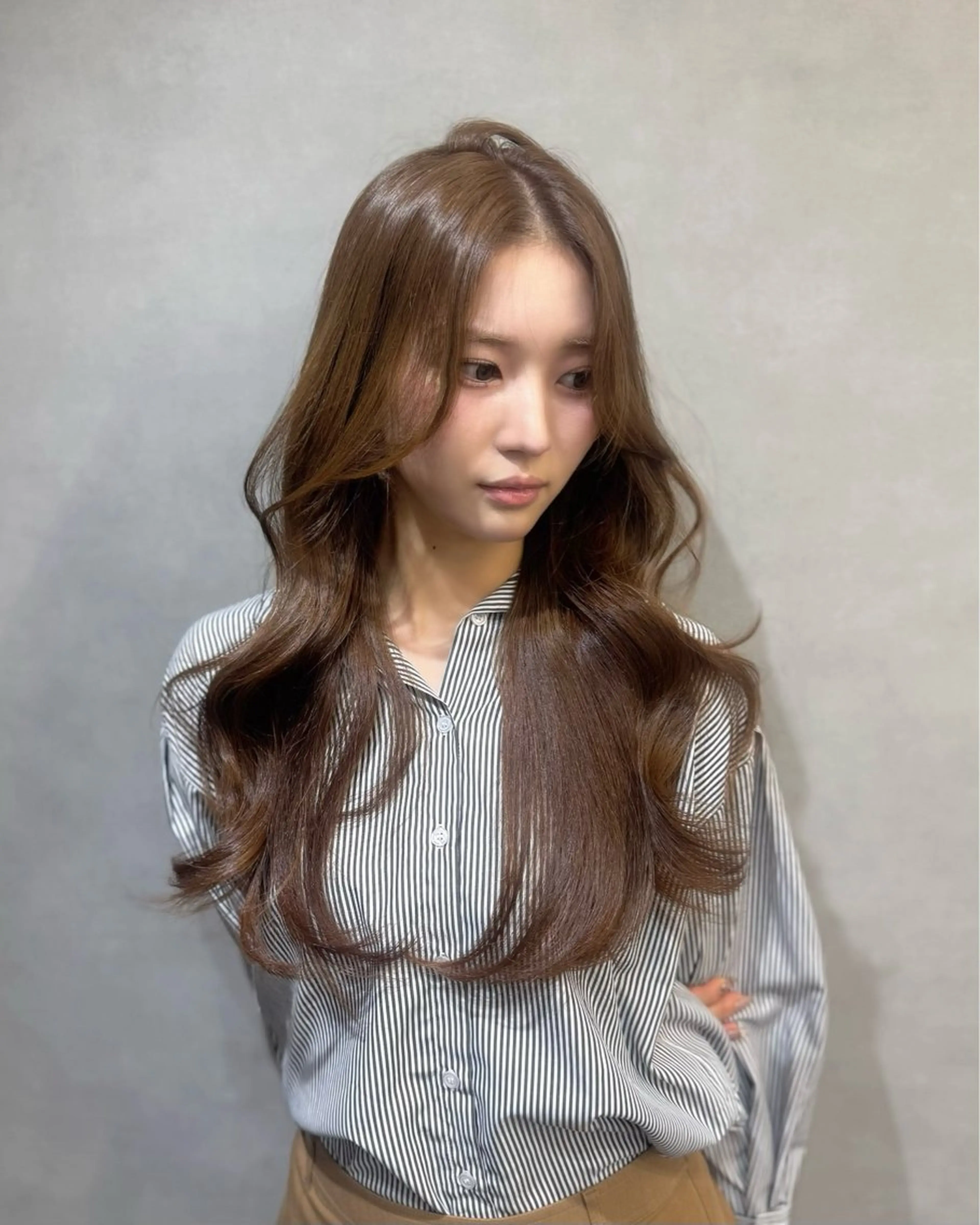 ロング レイヤーカット 宮本 優のヘアスタイル